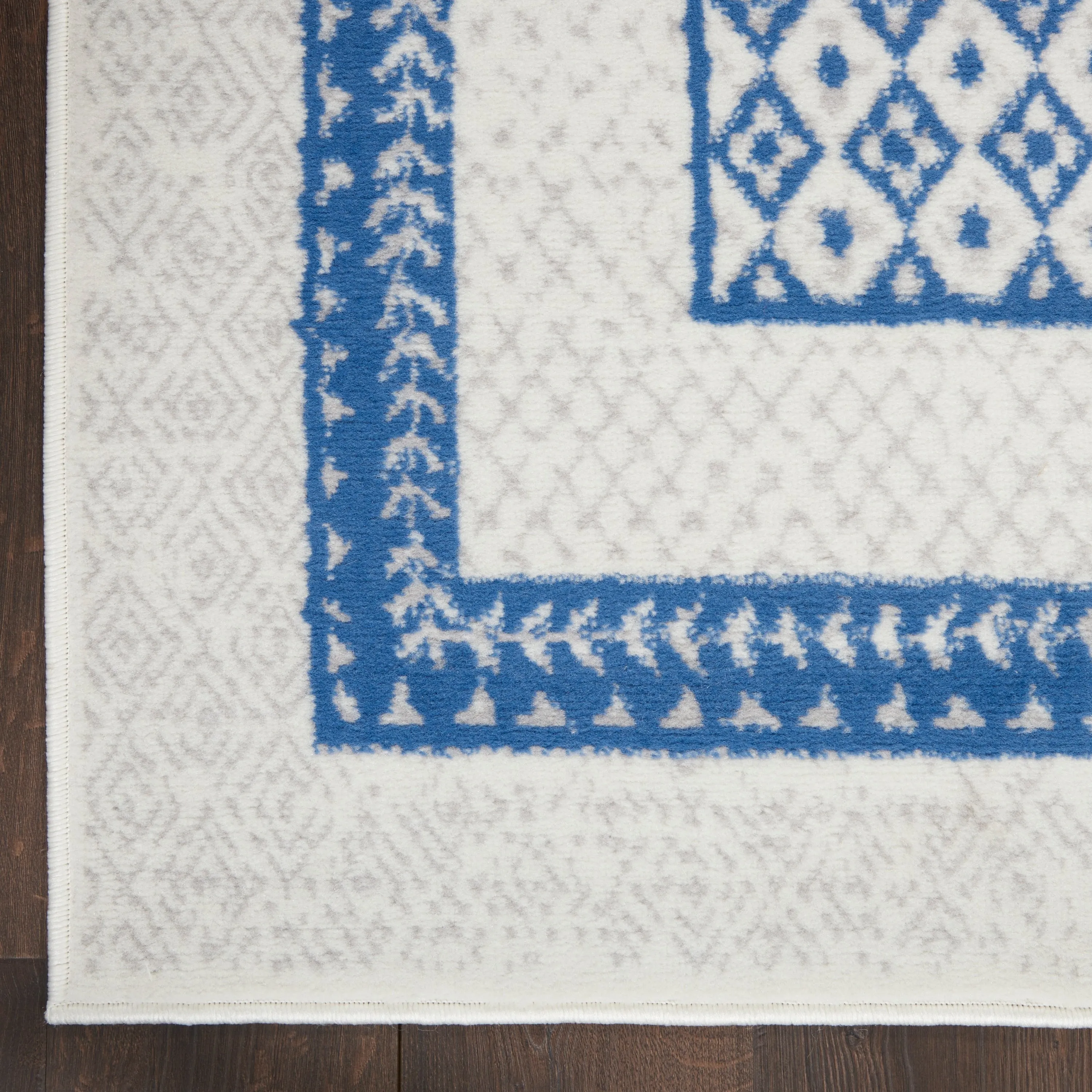 Nourison Whimsicle Geometric Moroccan Bordered Area Rug