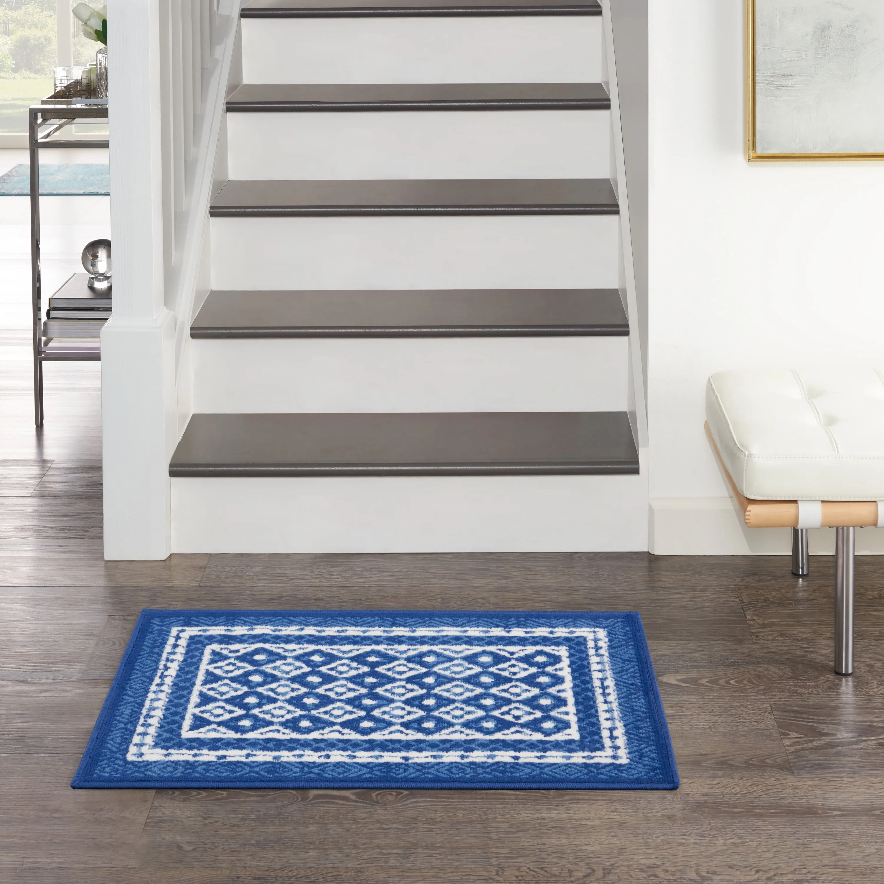 Nourison Whimsicle Geometric Moroccan Bordered Area Rug