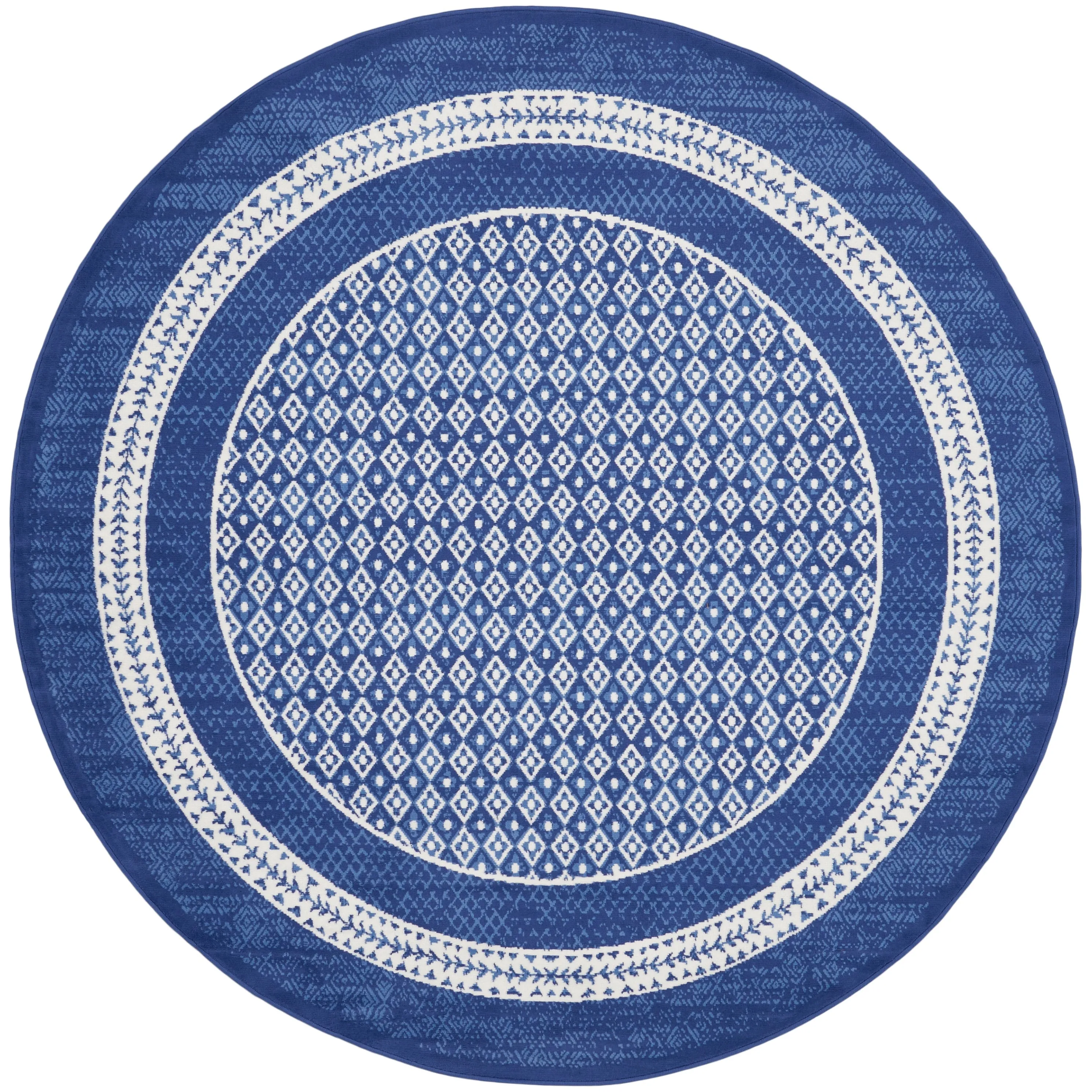 Nourison Whimsicle Geometric Moroccan Bordered Area Rug