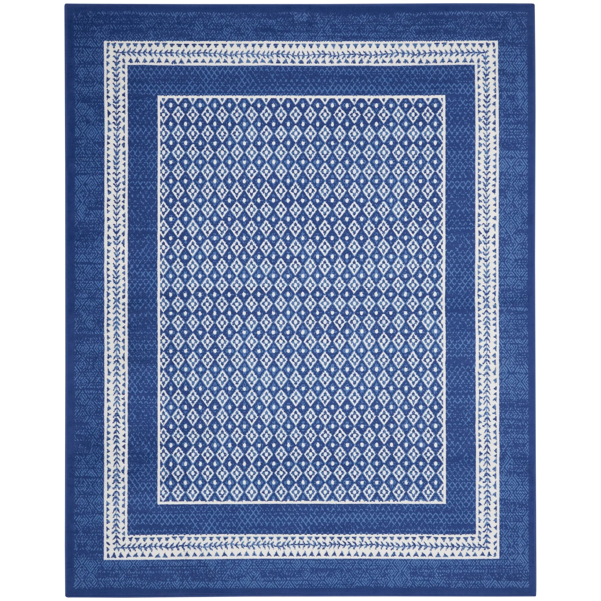 Nourison Whimsicle Geometric Moroccan Bordered Area Rug