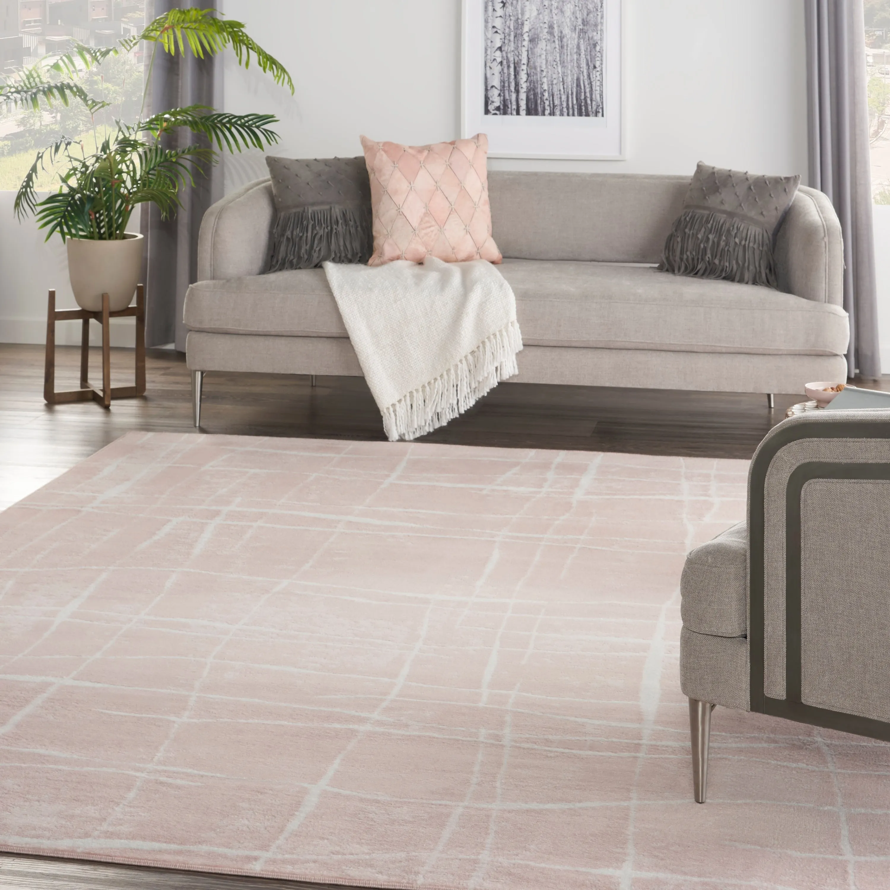 Nourison Whimsicle Modern Lines Abstract Area Rug