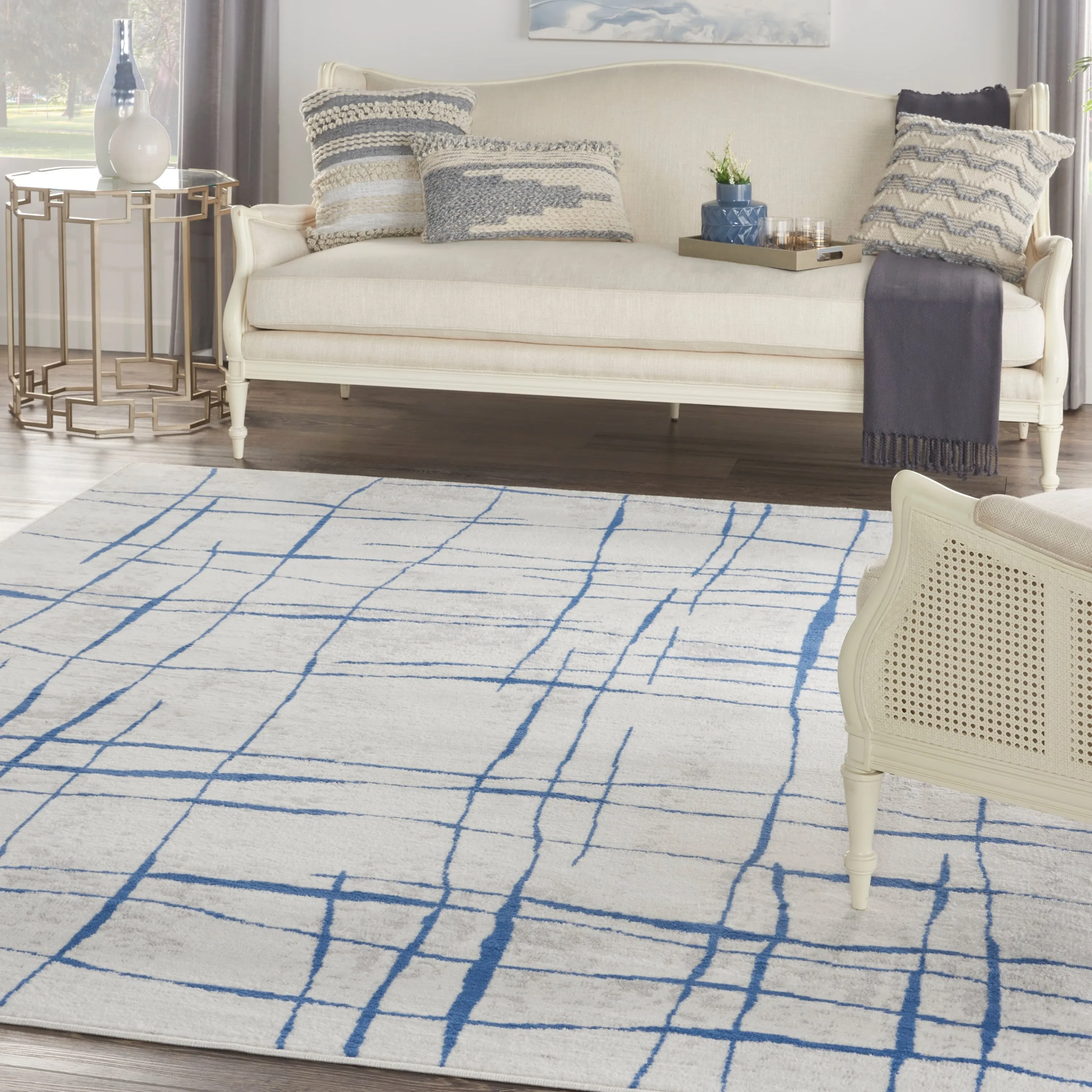 Nourison Whimsicle Modern Lines Abstract Area Rug
