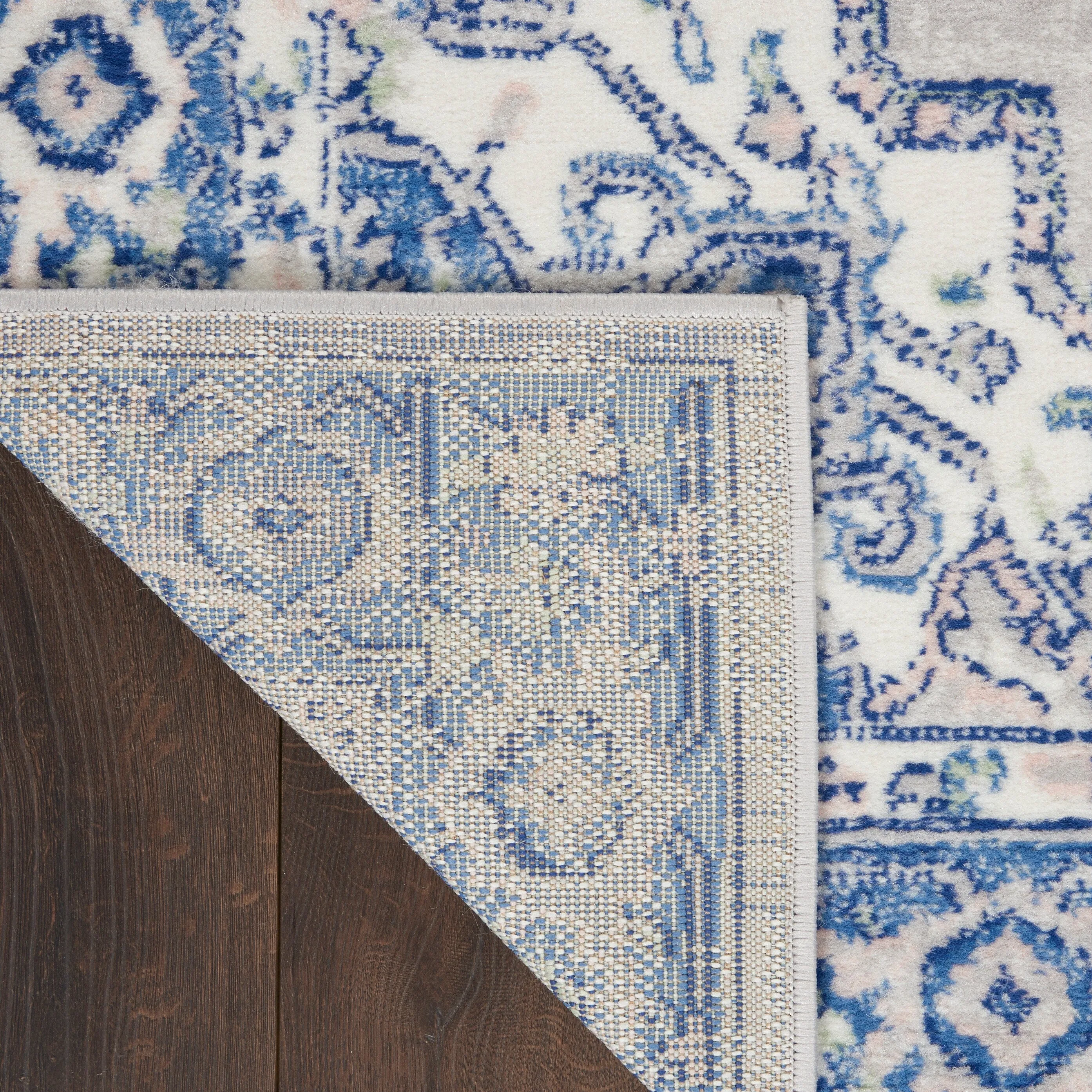 Nourison Whimsicle Modern Persian Floral Medallion Area Rug