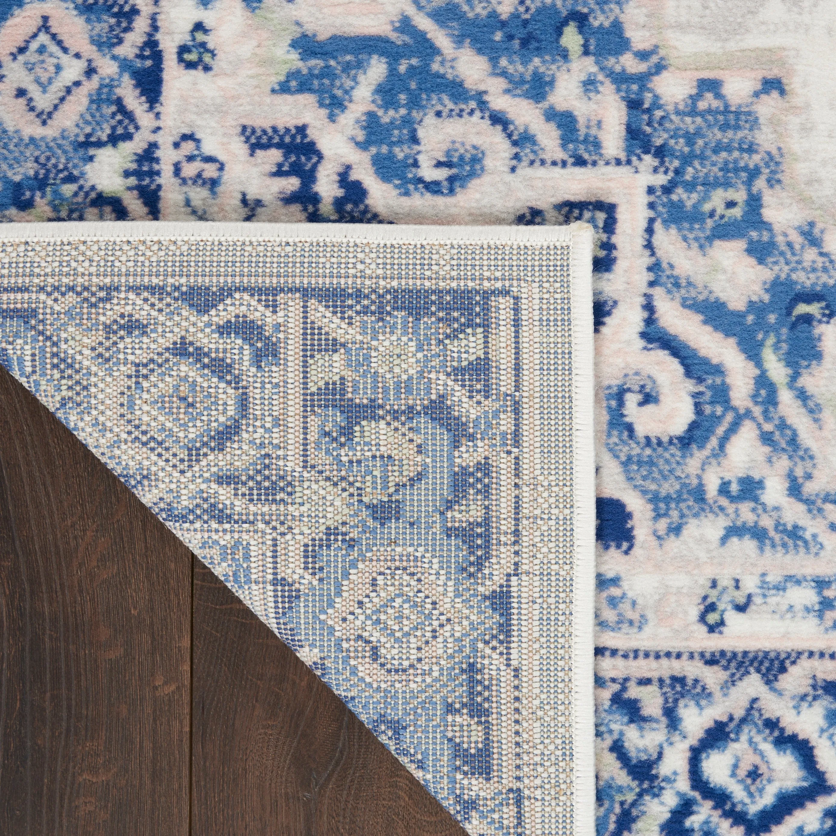 Nourison Whimsicle Modern Persian Floral Medallion Area Rug