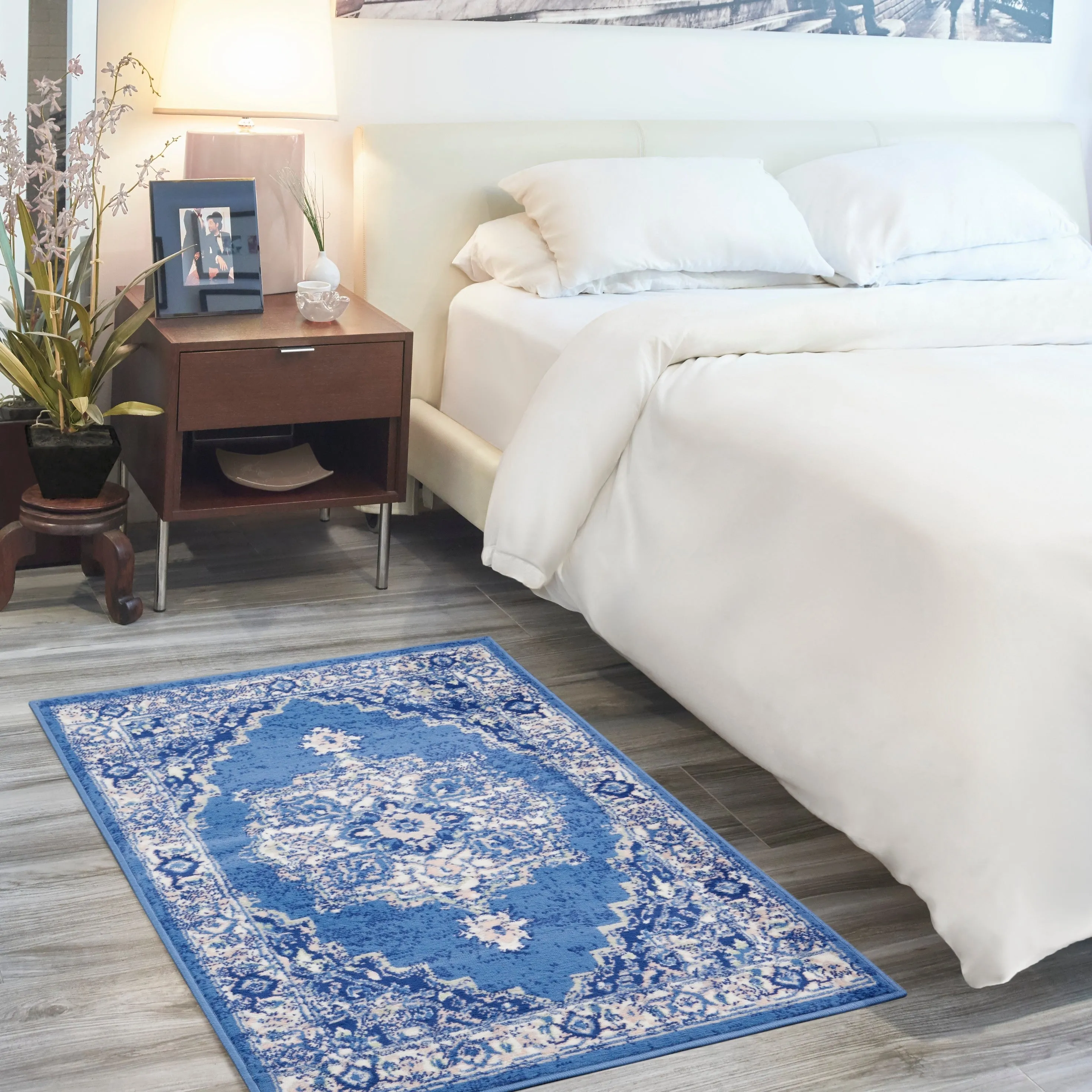 Nourison Whimsicle Modern Persian Floral Medallion Area Rug