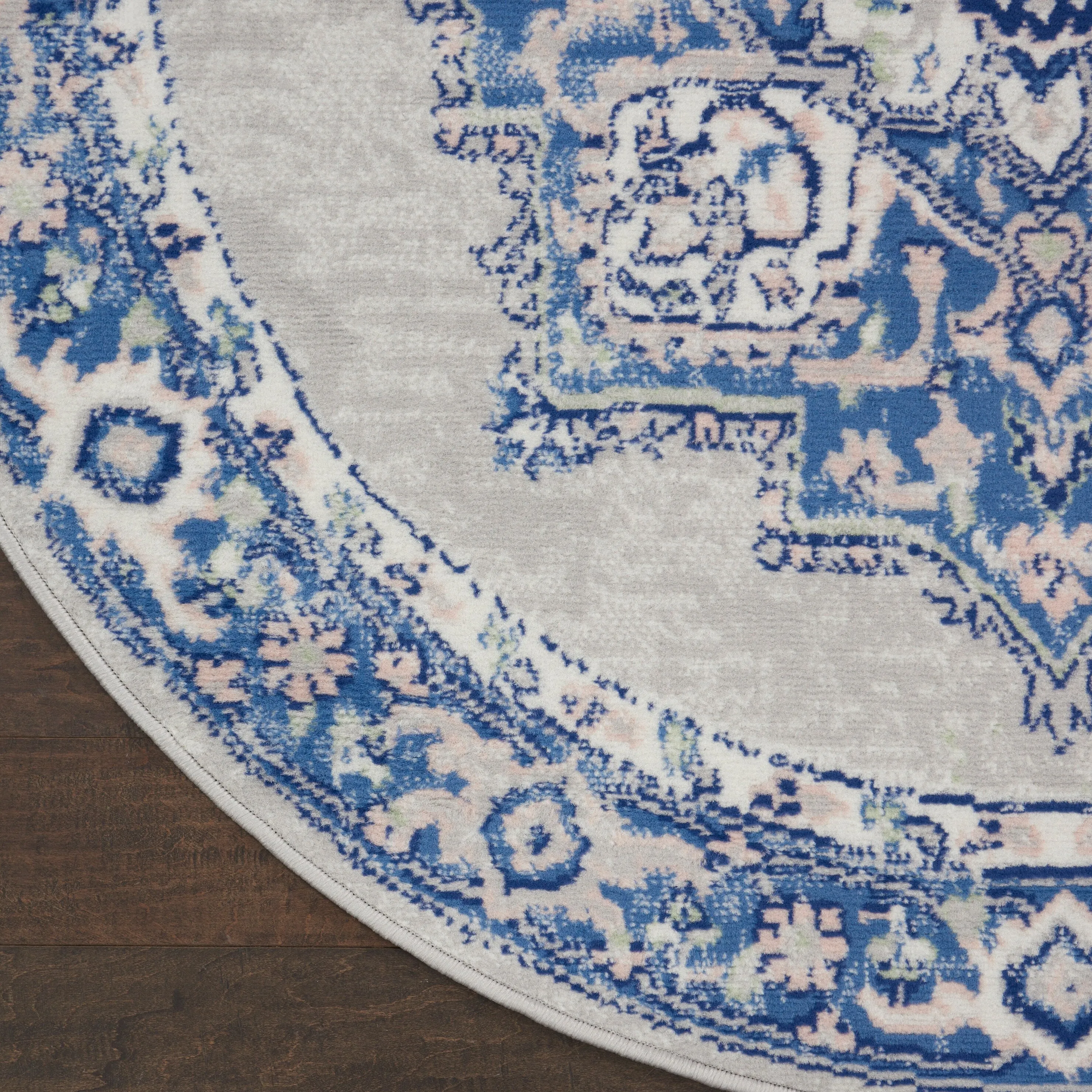 Nourison Whimsicle Modern Persian Floral Medallion Area Rug