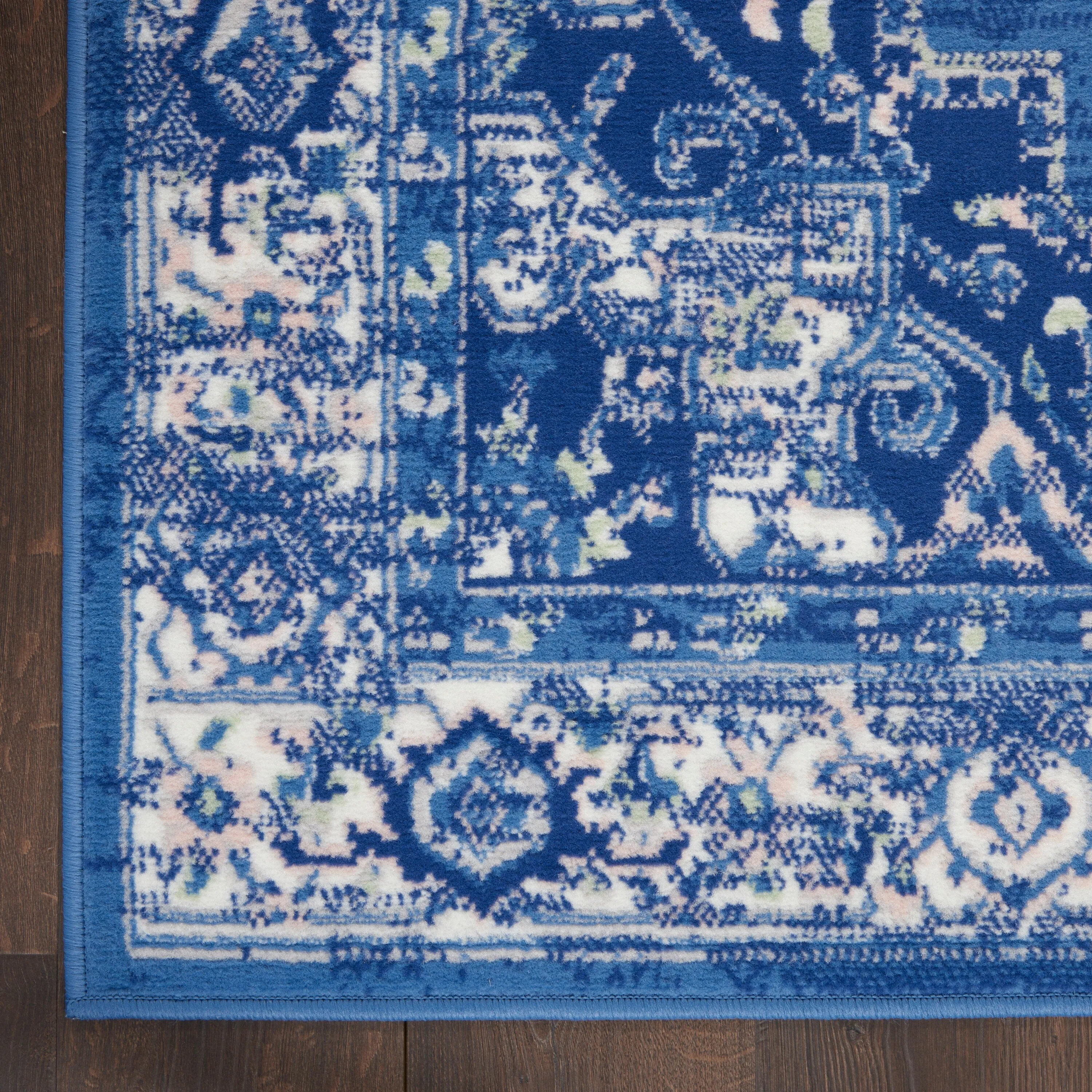Nourison Whimsicle Modern Persian Floral Medallion Area Rug