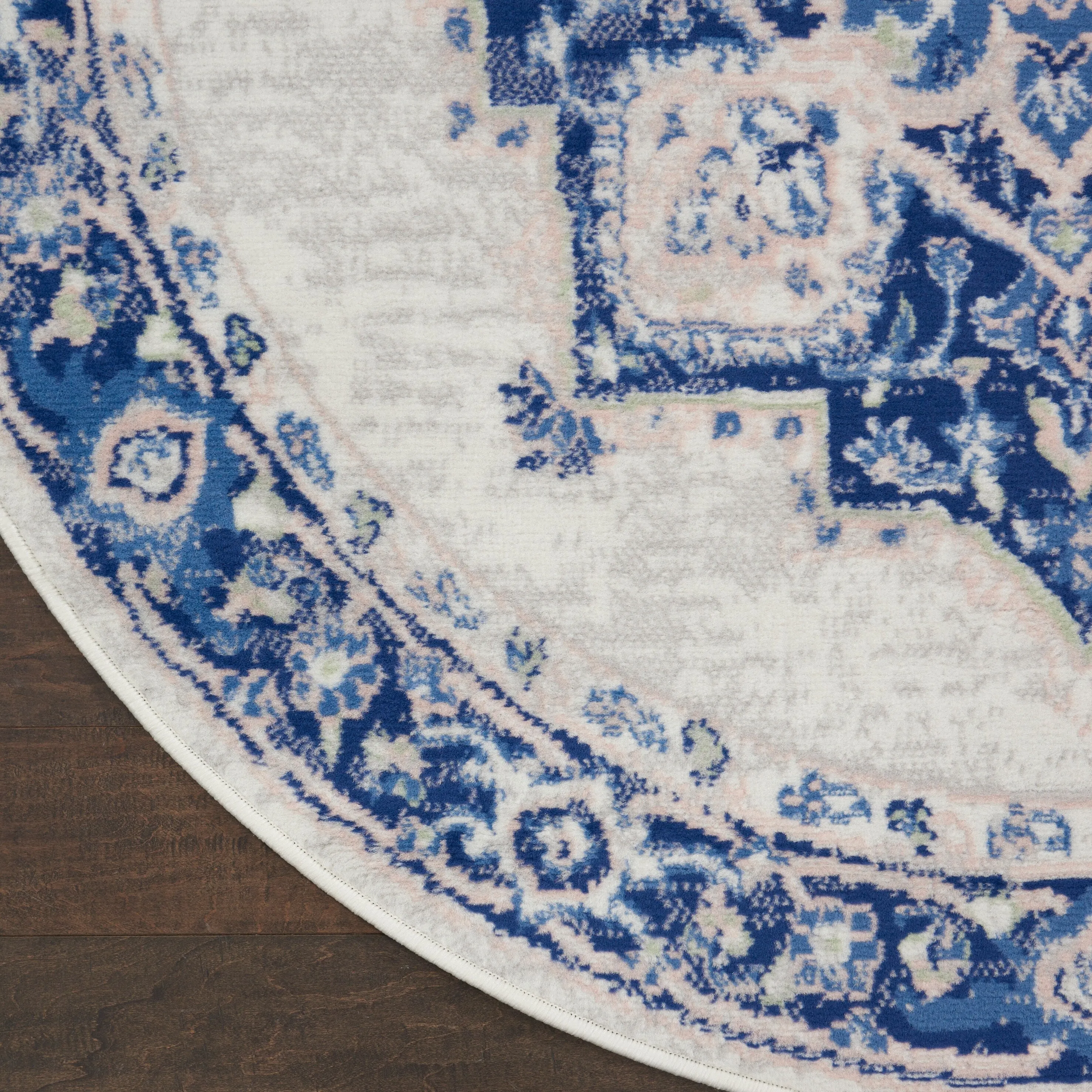 Nourison Whimsicle Modern Persian Floral Medallion Area Rug