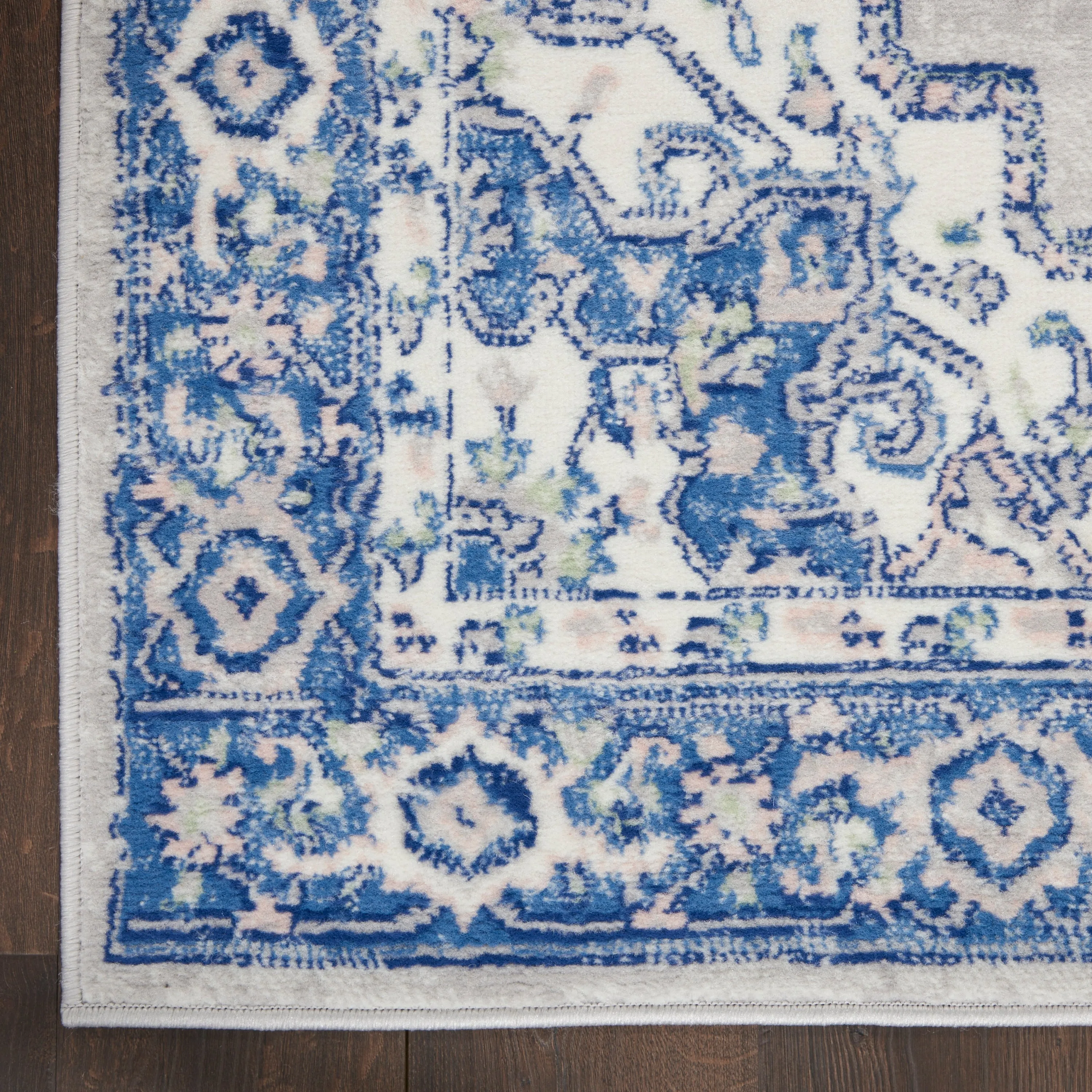 Nourison Whimsicle Modern Persian Floral Medallion Area Rug