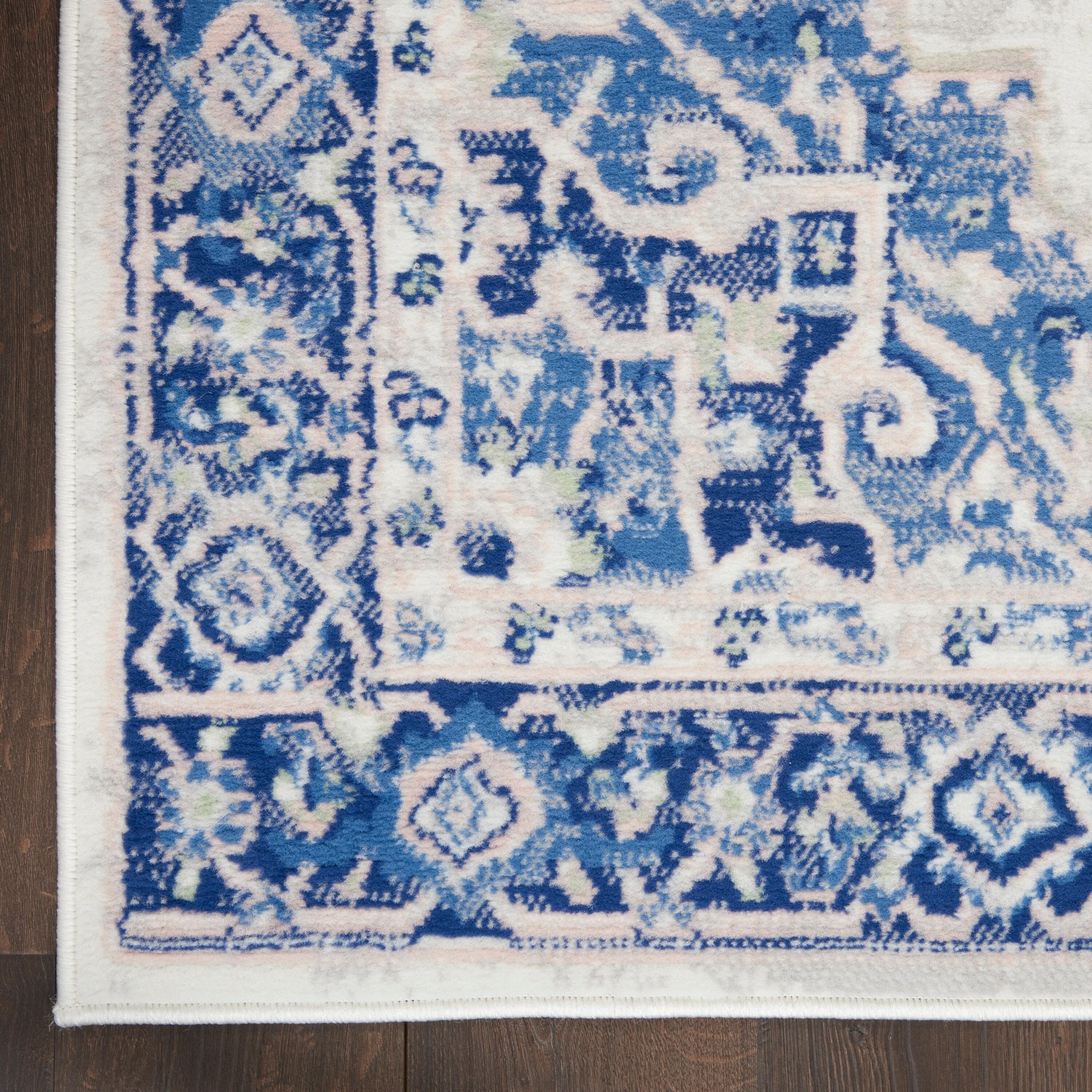 Nourison Whimsicle Modern Persian Floral Medallion Area Rug