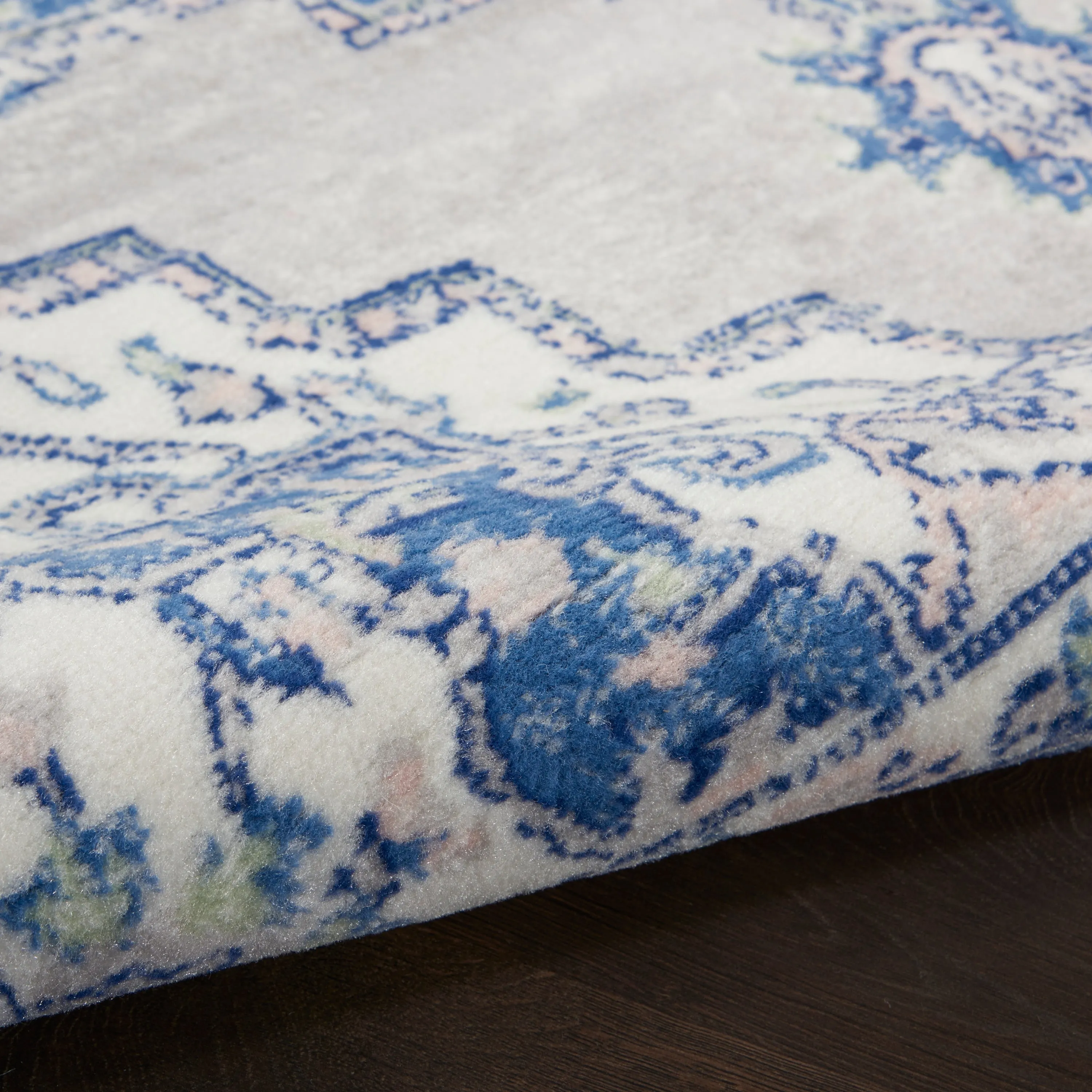 Nourison Whimsicle Modern Persian Floral Medallion Area Rug