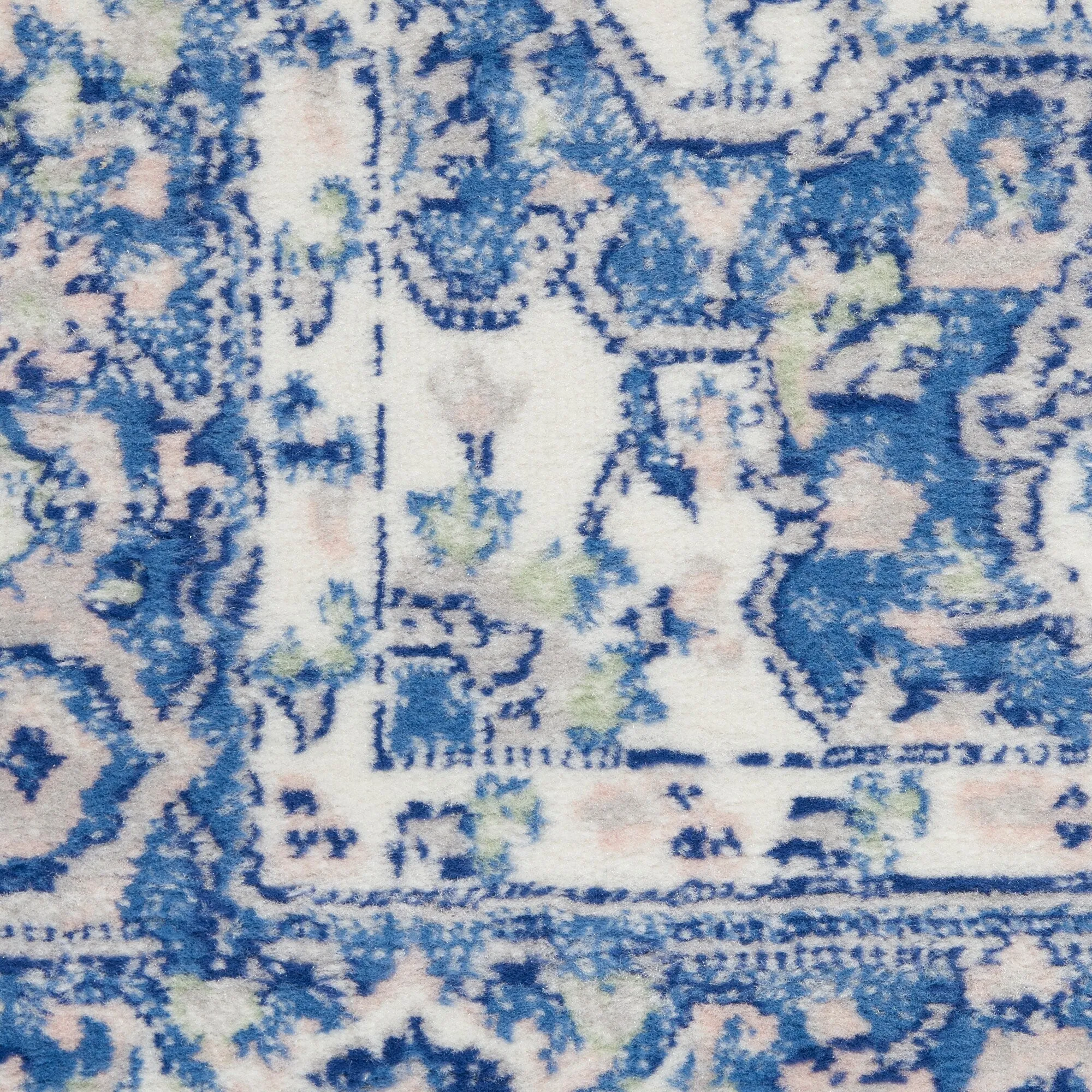 Nourison Whimsicle Modern Persian Floral Medallion Area Rug