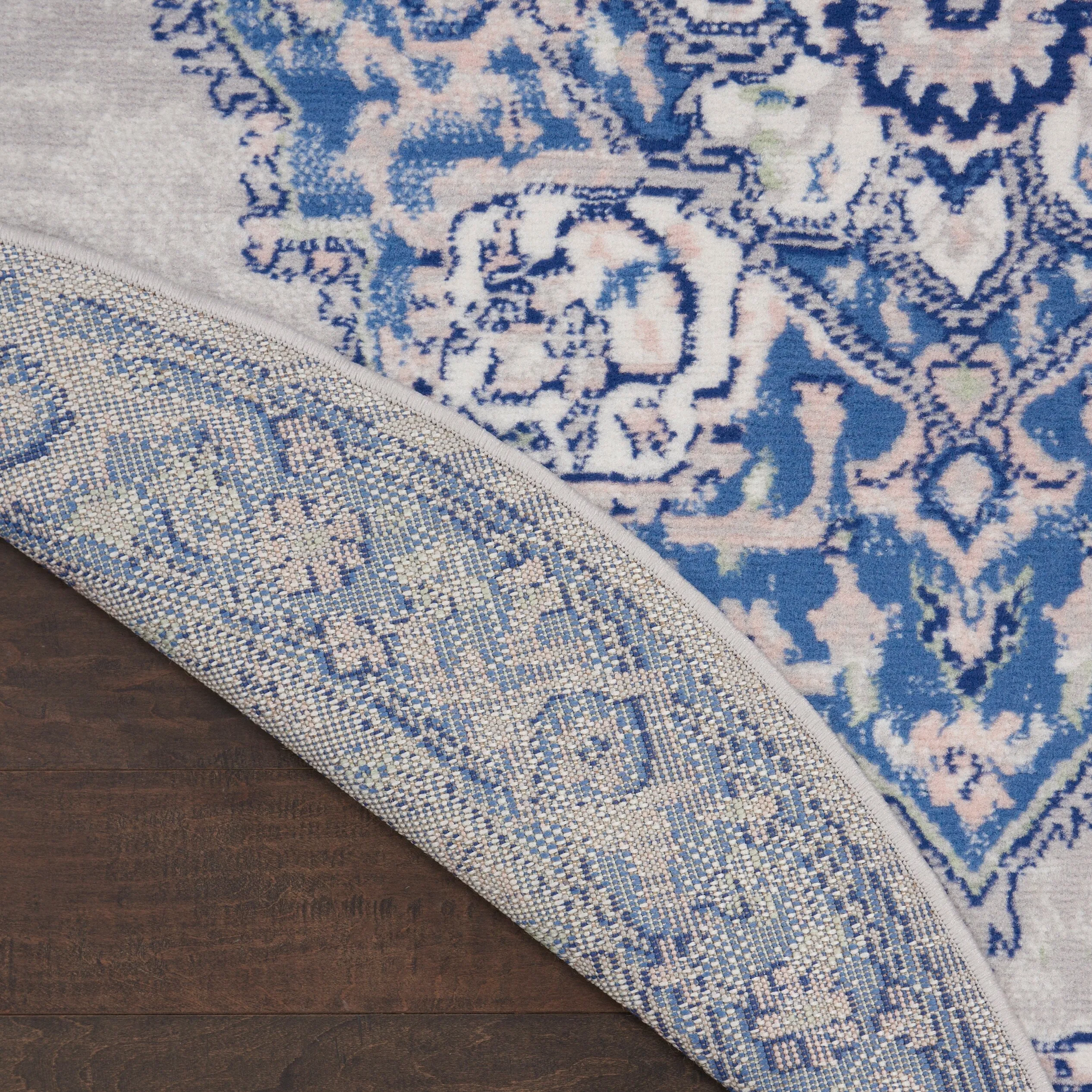 Nourison Whimsicle Modern Persian Floral Medallion Area Rug