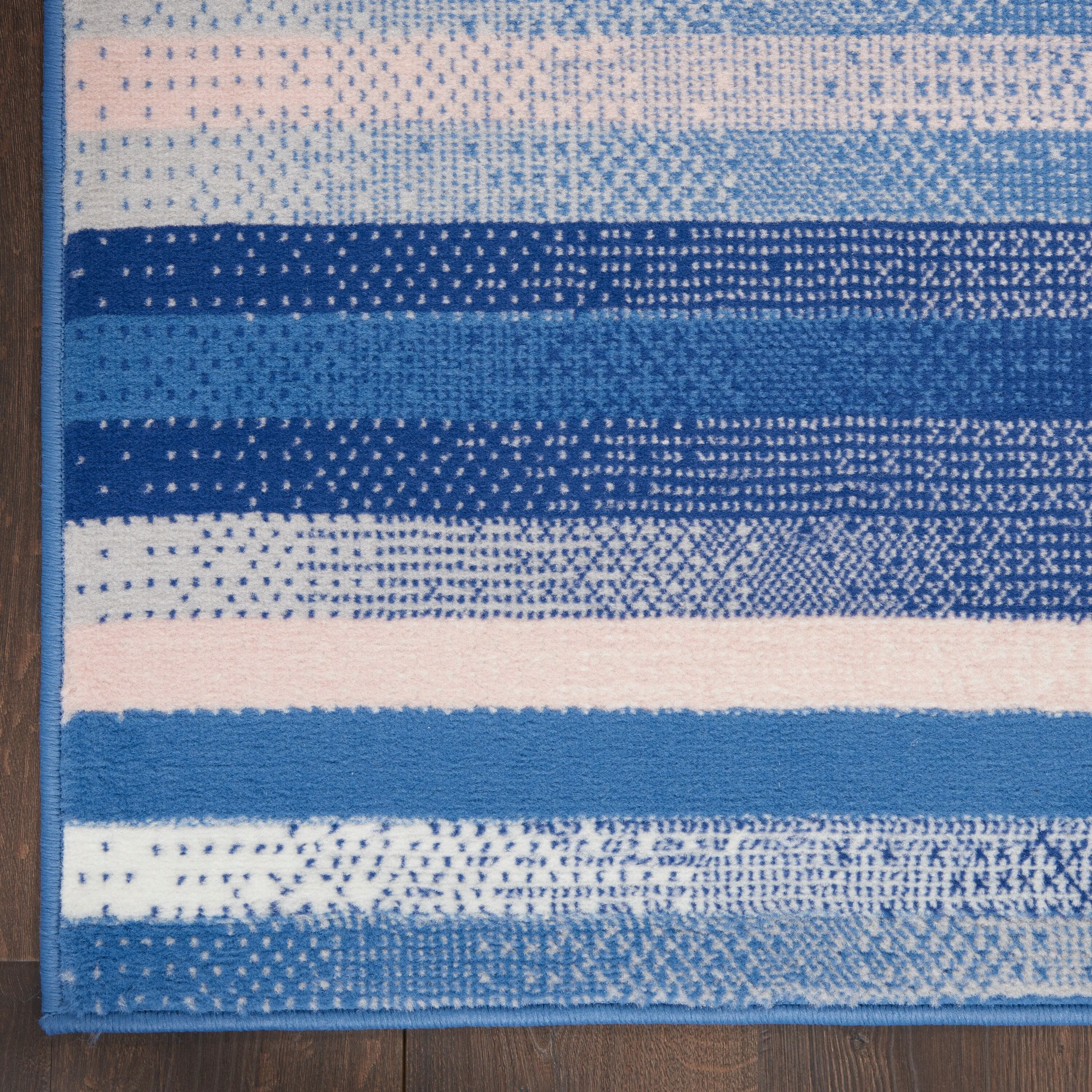 Nourison Whimsicle Modern Striped Abstract Area Rug