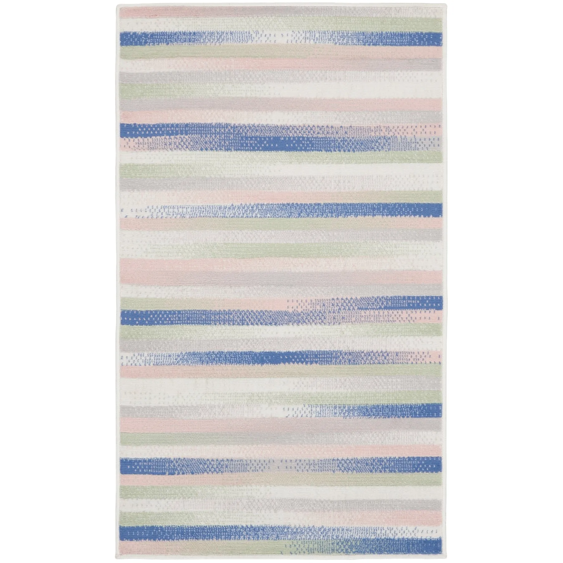 Nourison Whimsicle Modern Striped Abstract Area Rug