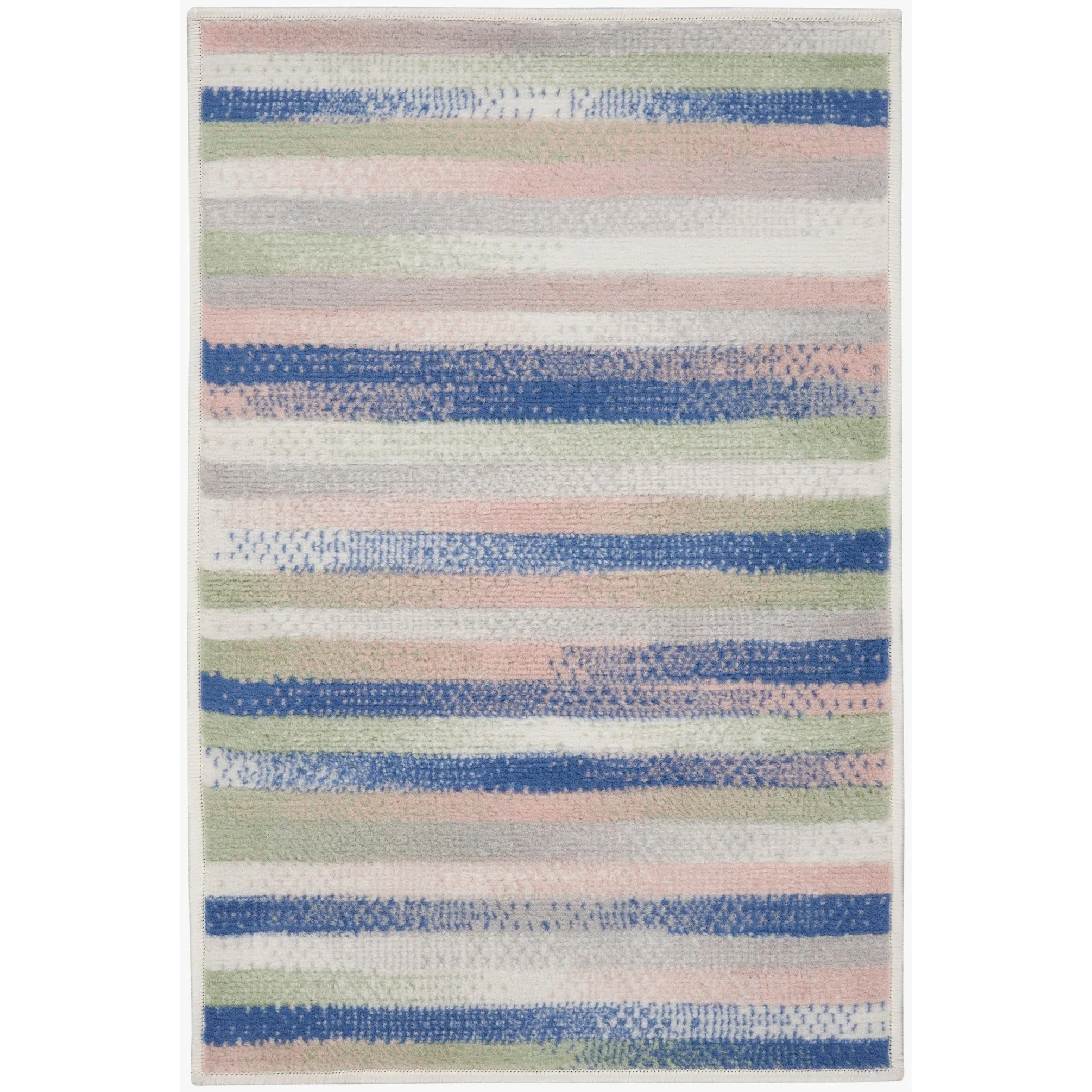 Nourison Whimsicle Modern Striped Abstract Area Rug