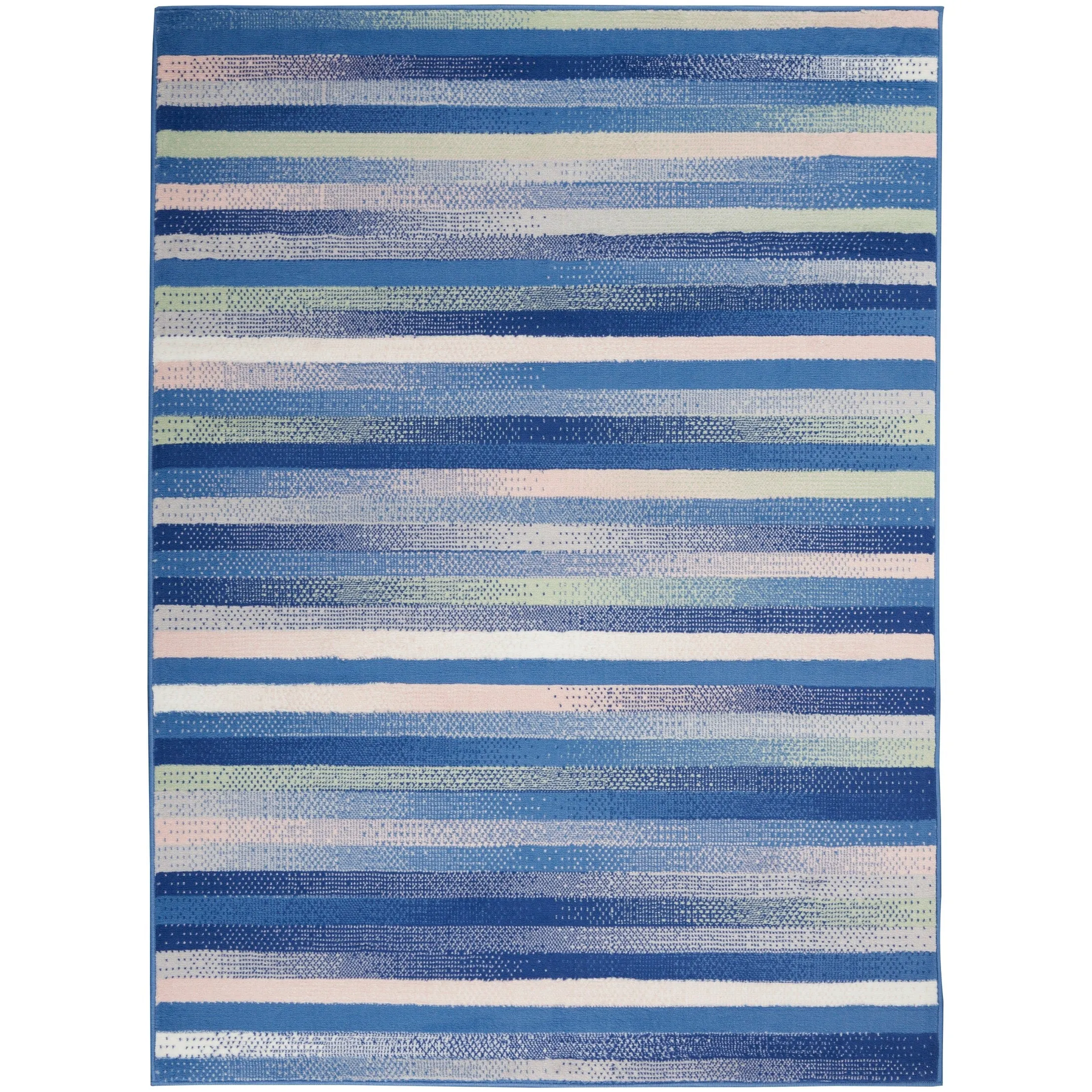 Nourison Whimsicle Modern Striped Abstract Area Rug