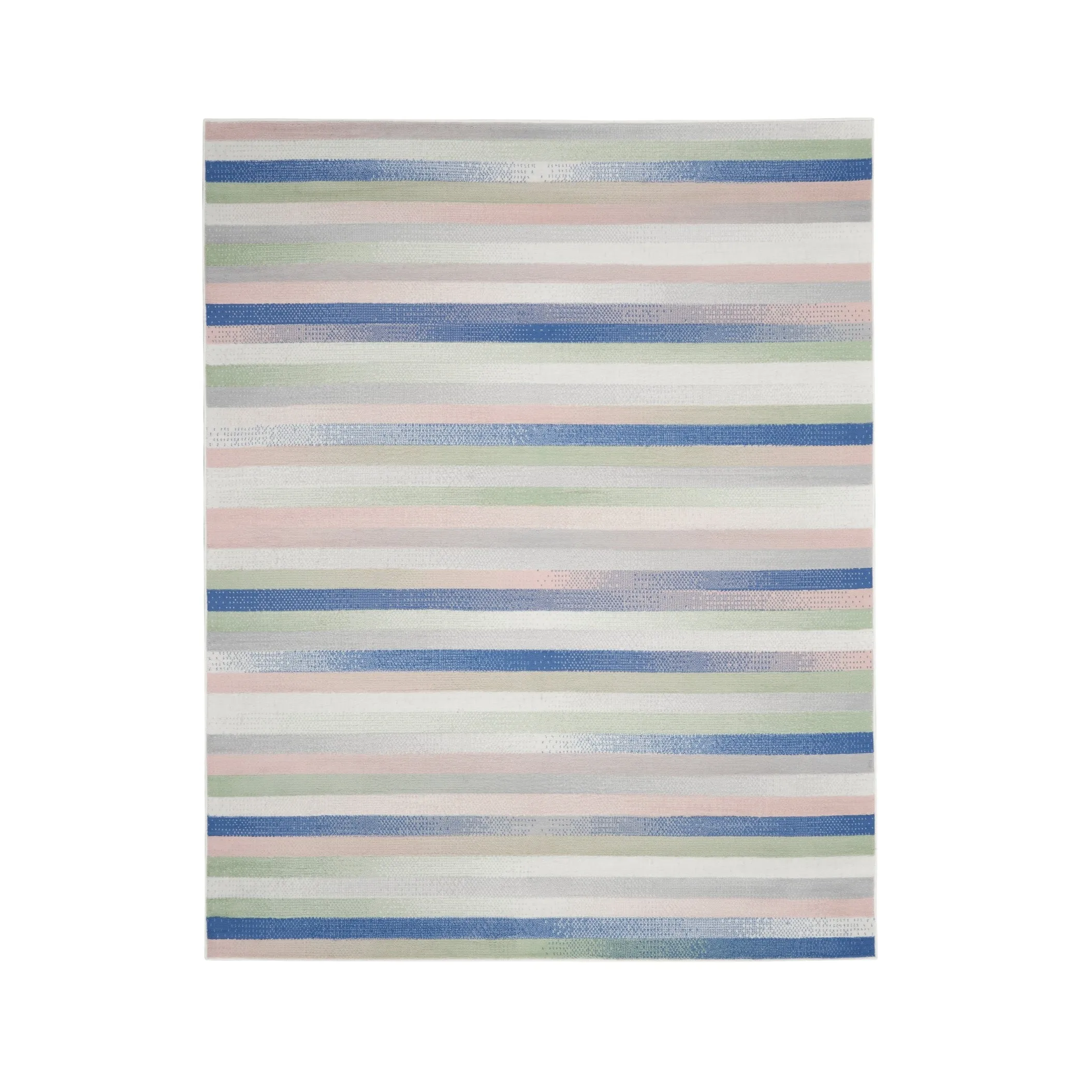 Nourison Whimsicle Modern Striped Abstract Area Rug