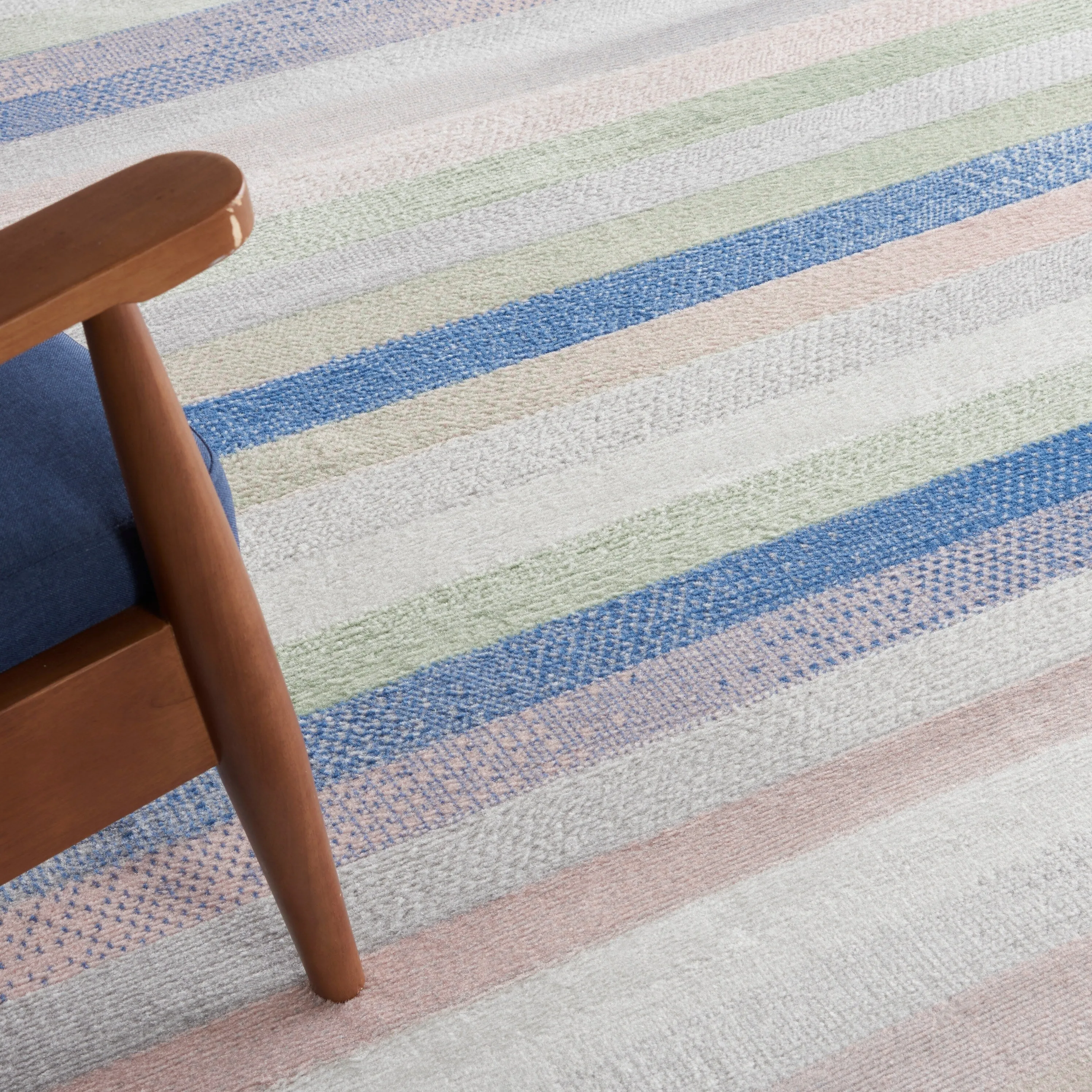 Nourison Whimsicle Modern Striped Abstract Area Rug
