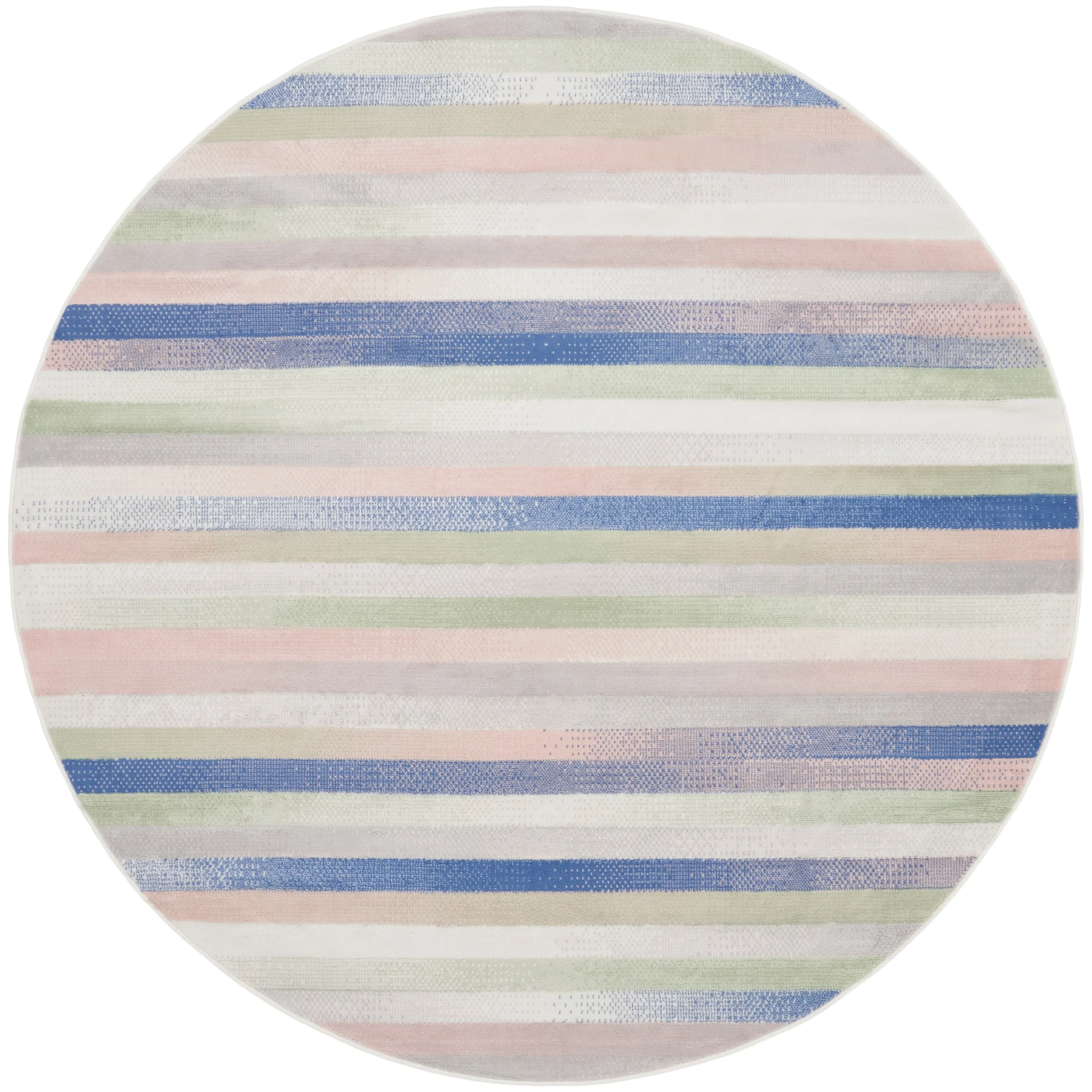Nourison Whimsicle Modern Striped Abstract Area Rug