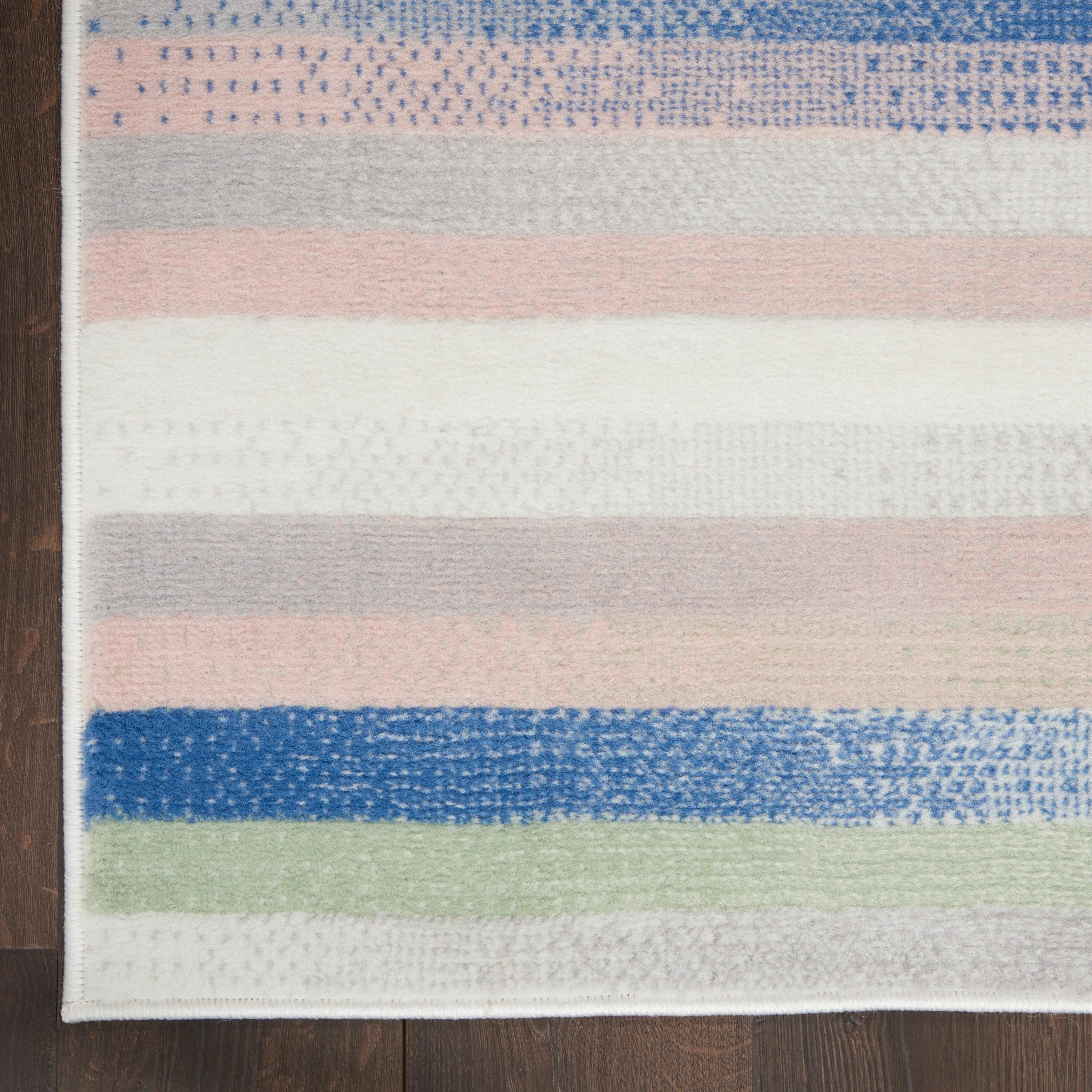 Nourison Whimsicle Modern Striped Abstract Area Rug