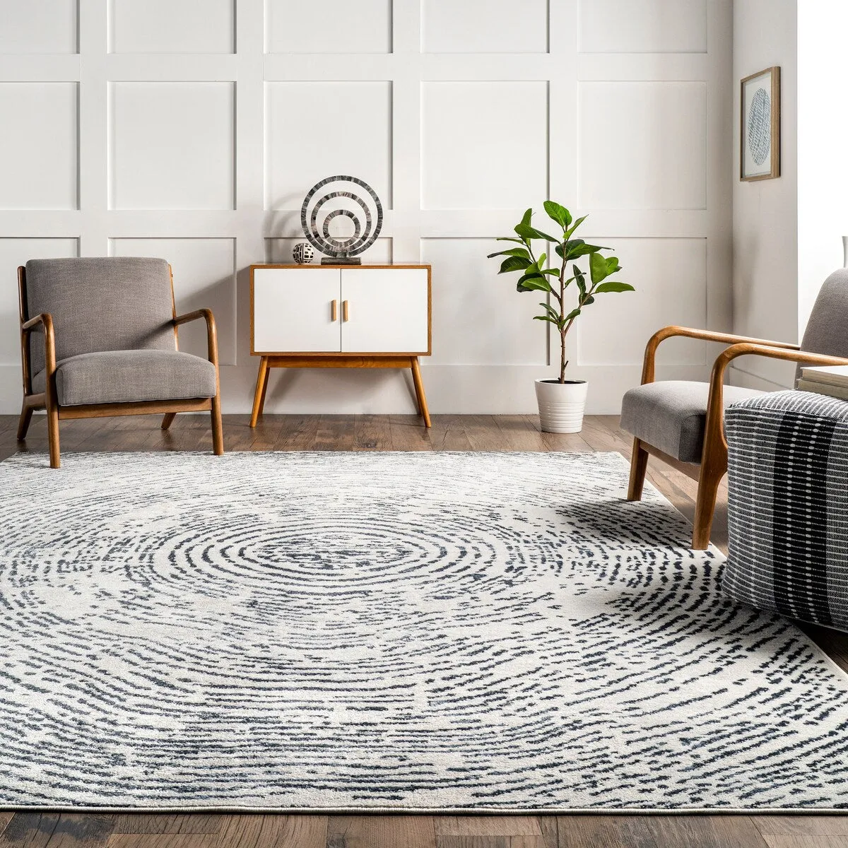 Nuloom Antonella Modern Abstract Maze Area Rug