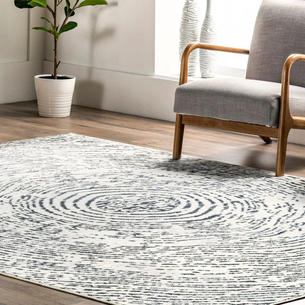 Nuloom Antonella Modern Abstract Maze Area Rug