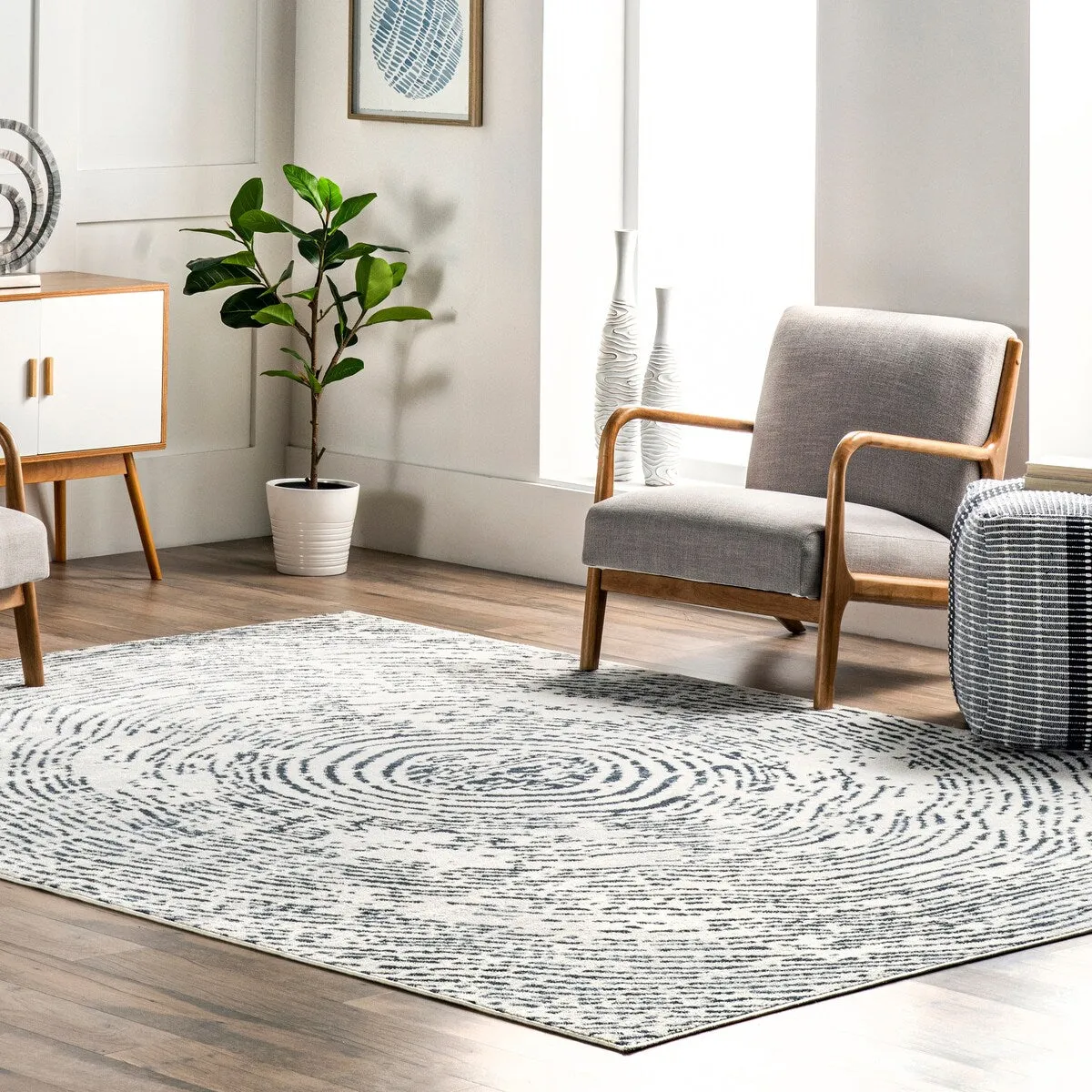 Nuloom Antonella Modern Abstract Maze Area Rug