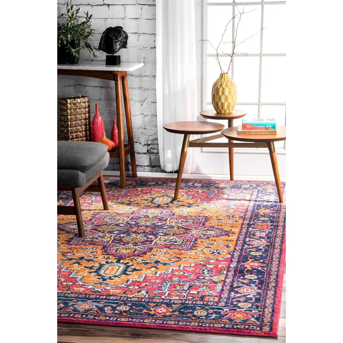 Nuloom Boho Medallion Area Rug