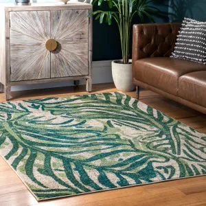 Nuloom Cali Abstract Leaves Area Rug