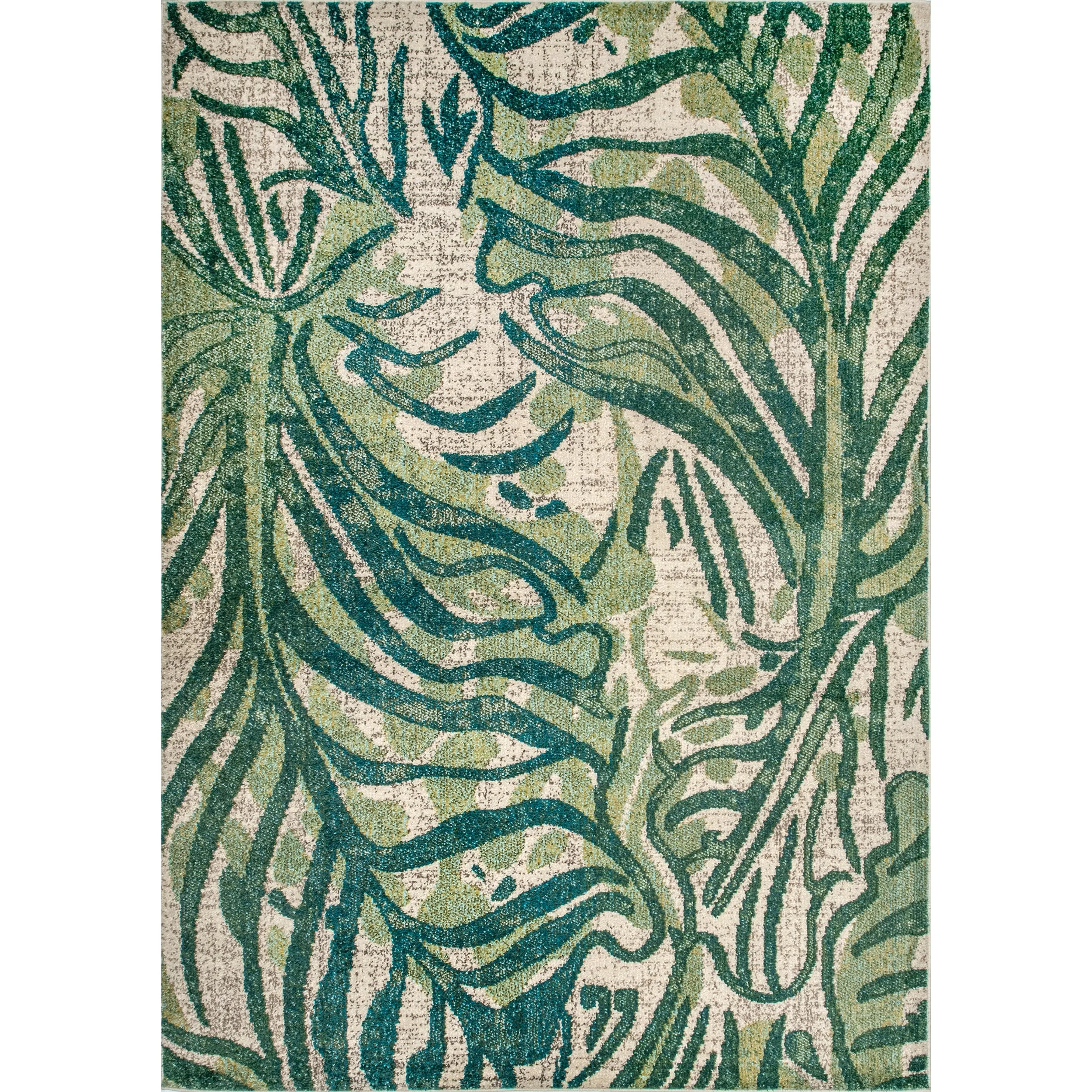 Nuloom Cali Abstract Leaves Area Rug