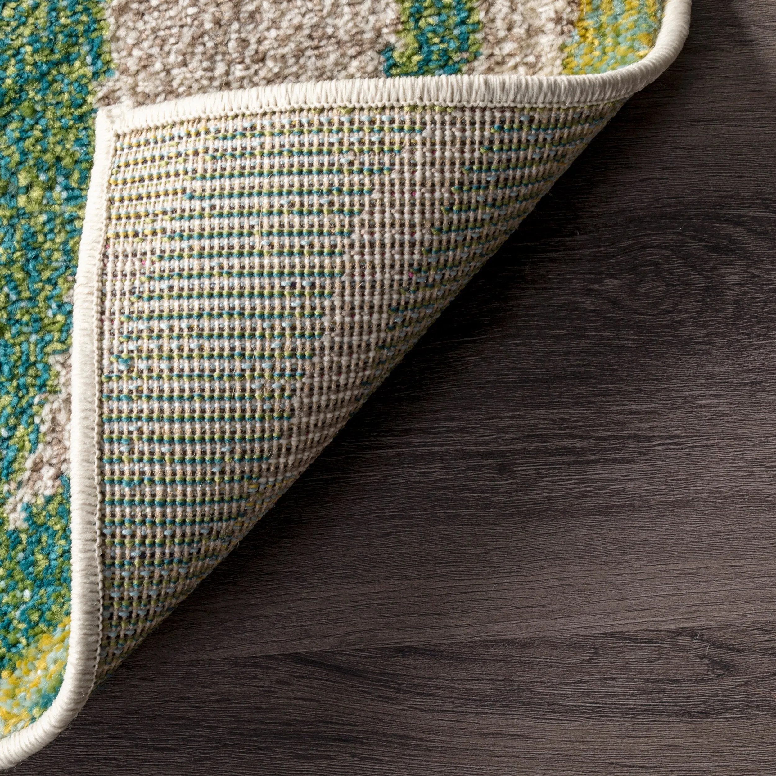 Nuloom Cali Abstract Leaves Area Rug