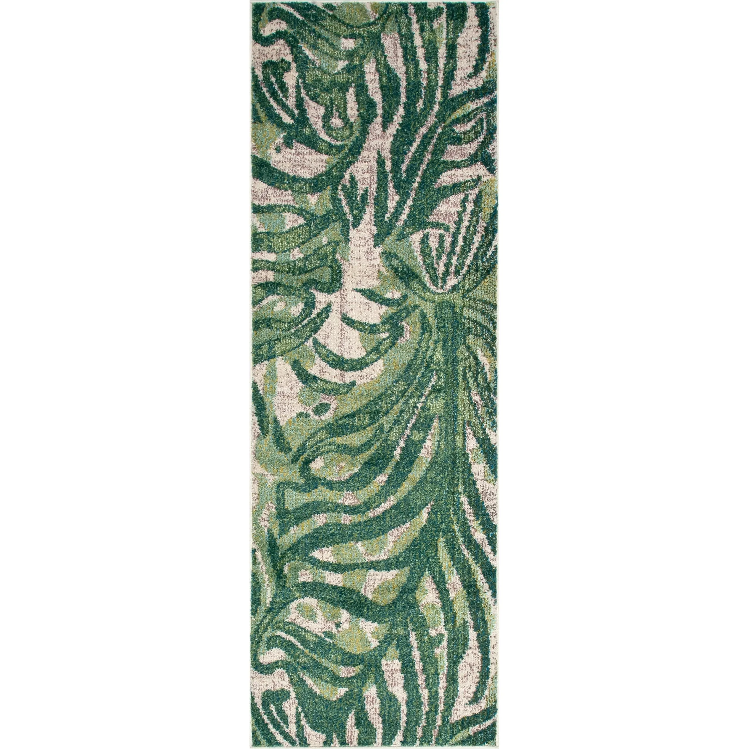 Nuloom Cali Abstract Leaves Area Rug