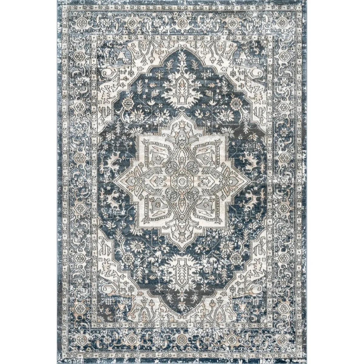 Nuloom Darcie Traditional Medallion Area Rug