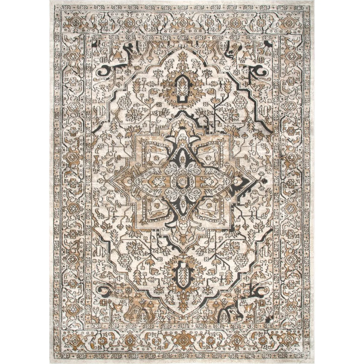 Nuloom Darcie Traditional Medallion Area Rug