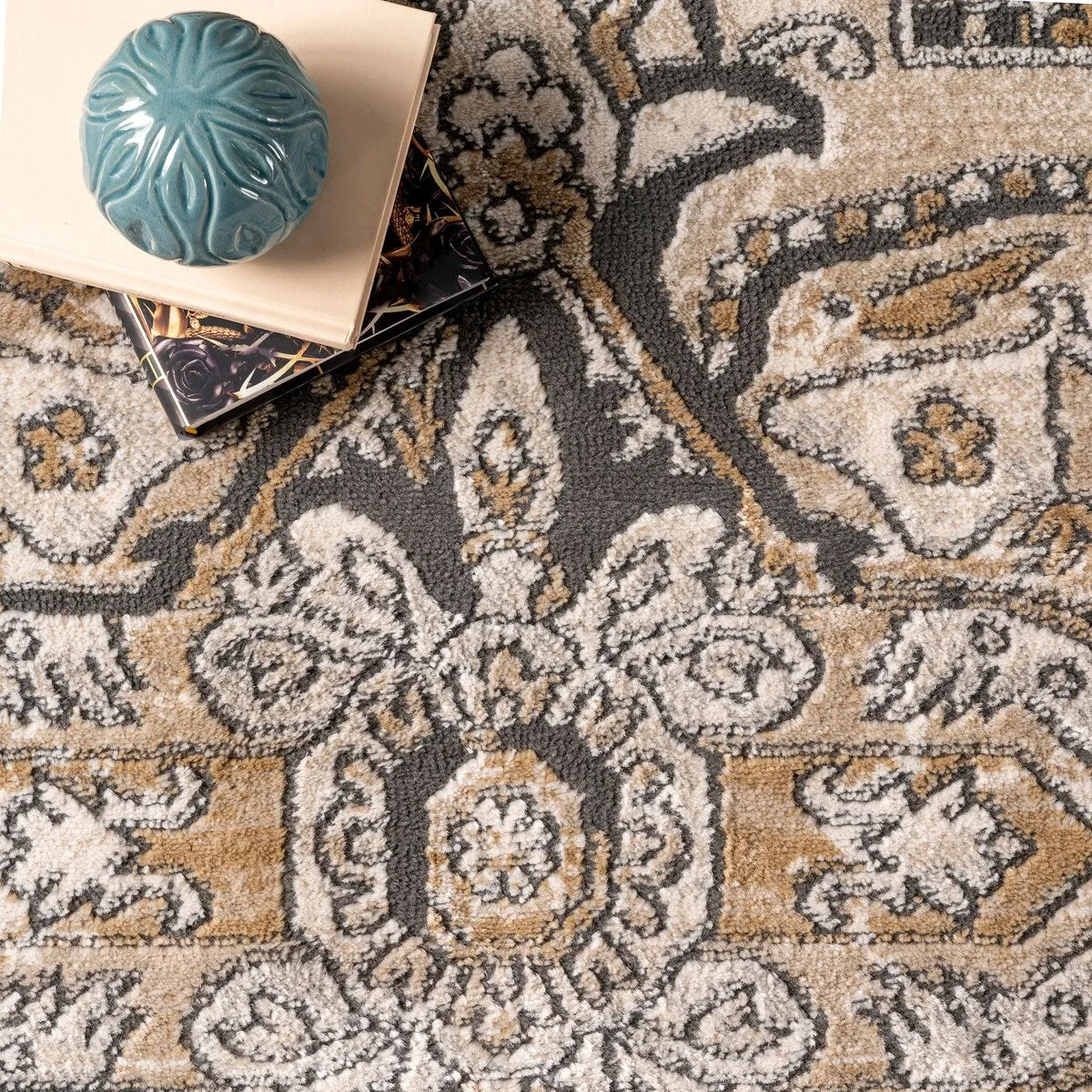 Nuloom Darcie Traditional Medallion Area Rug