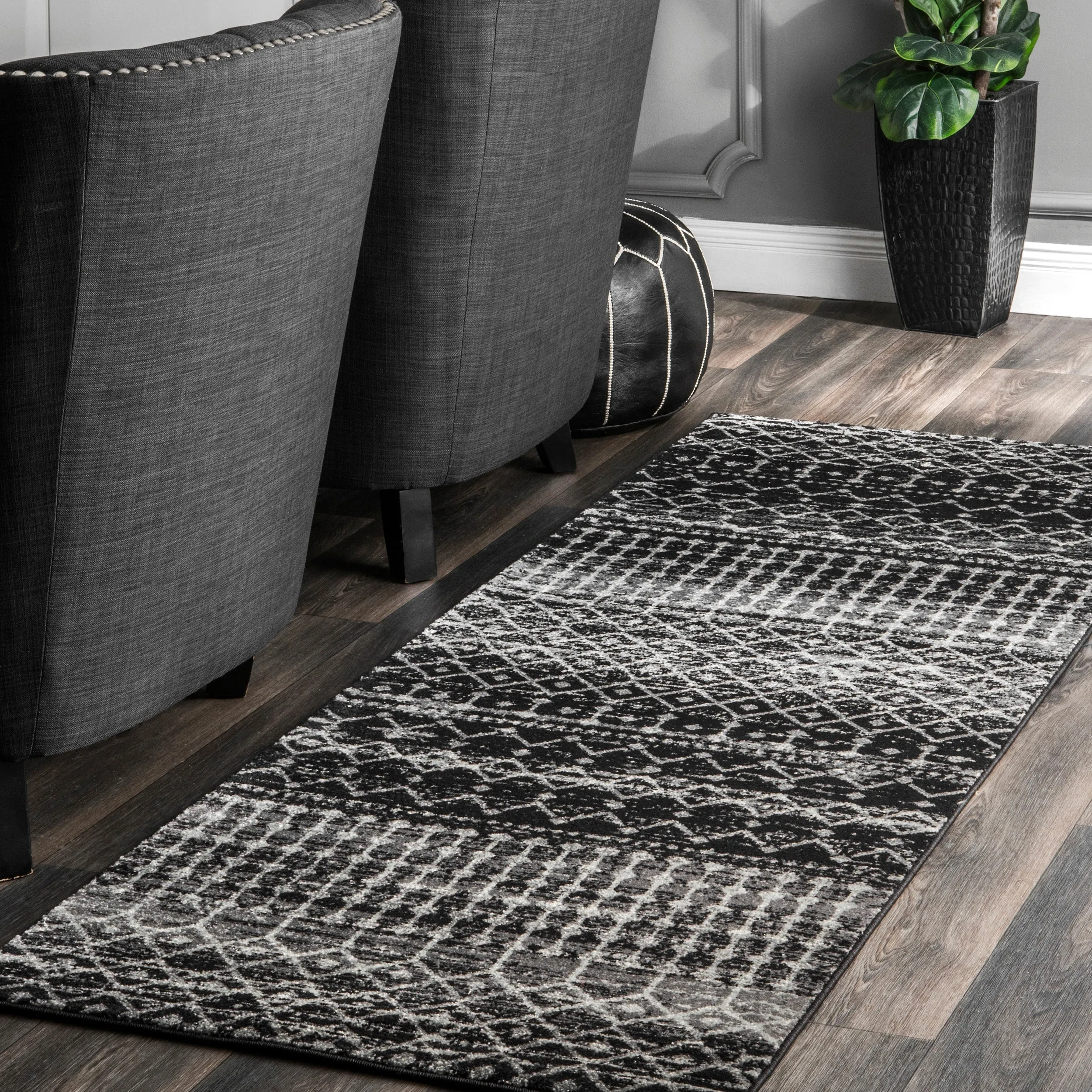 Nuloom Emmy Moroccan Trellis Area Rug