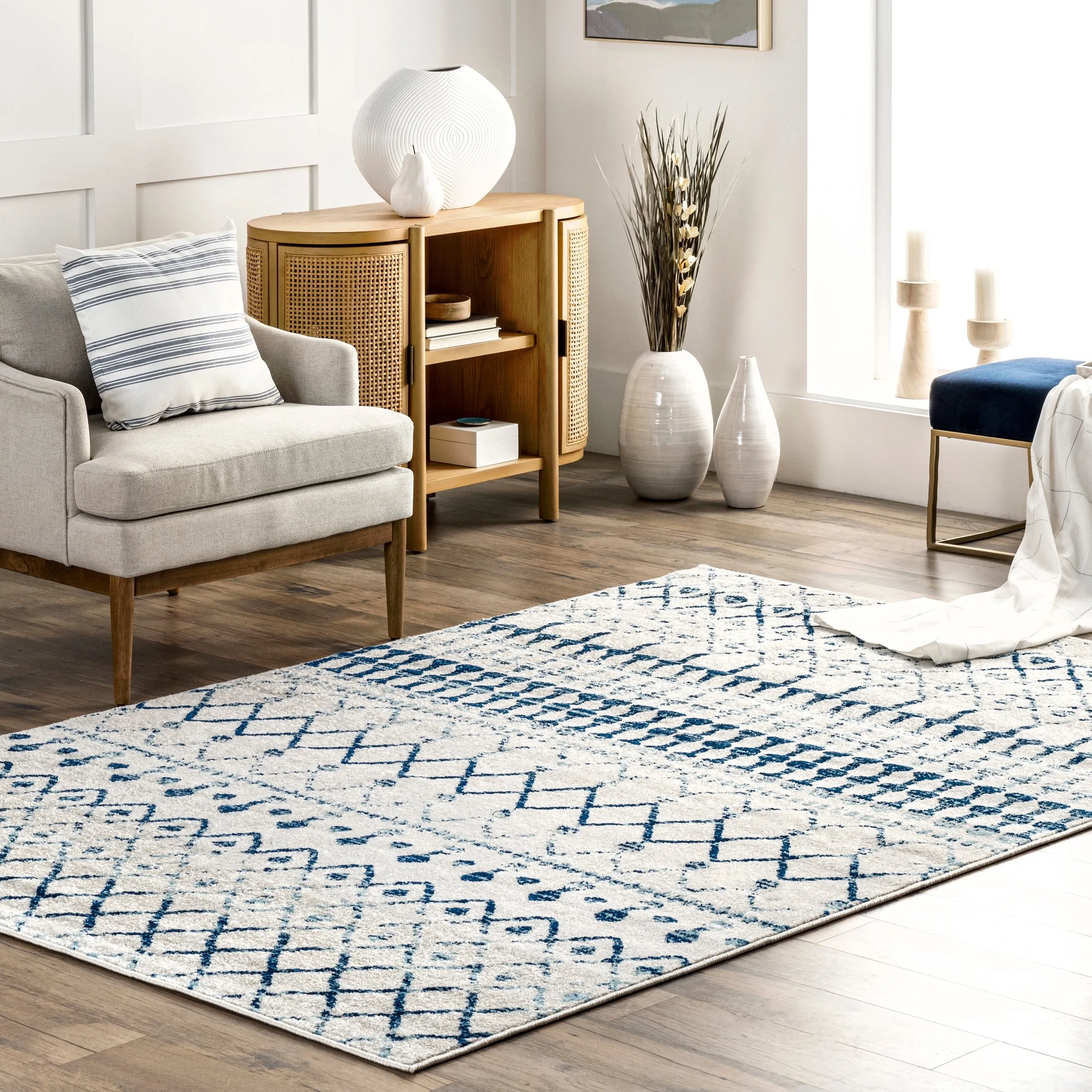 Nuloom Emmy Moroccan Trellis Area Rug
