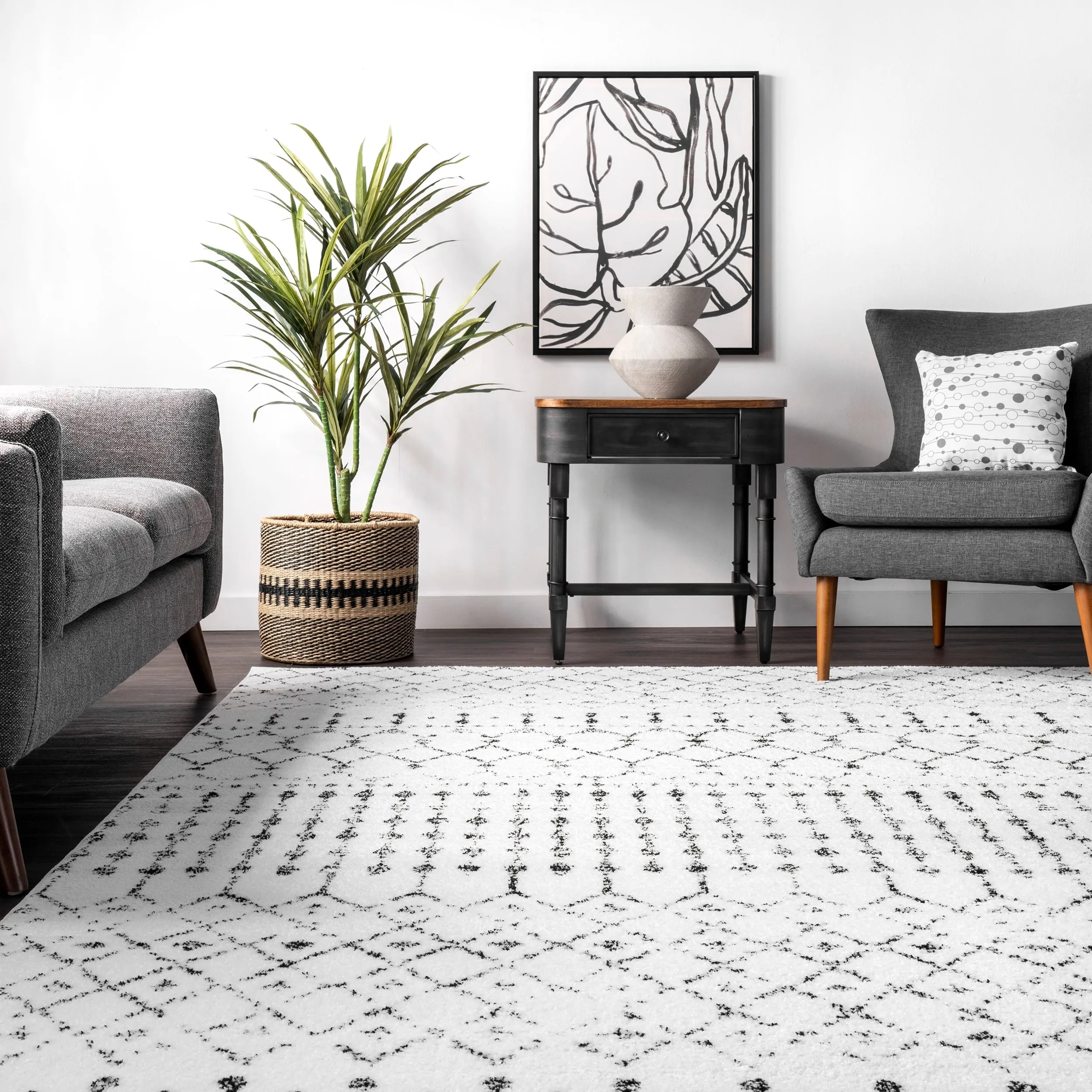 Nuloom Emmy Moroccan Trellis Area Rug