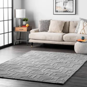 Nuloom Hand Woven Ambrose Area Rug