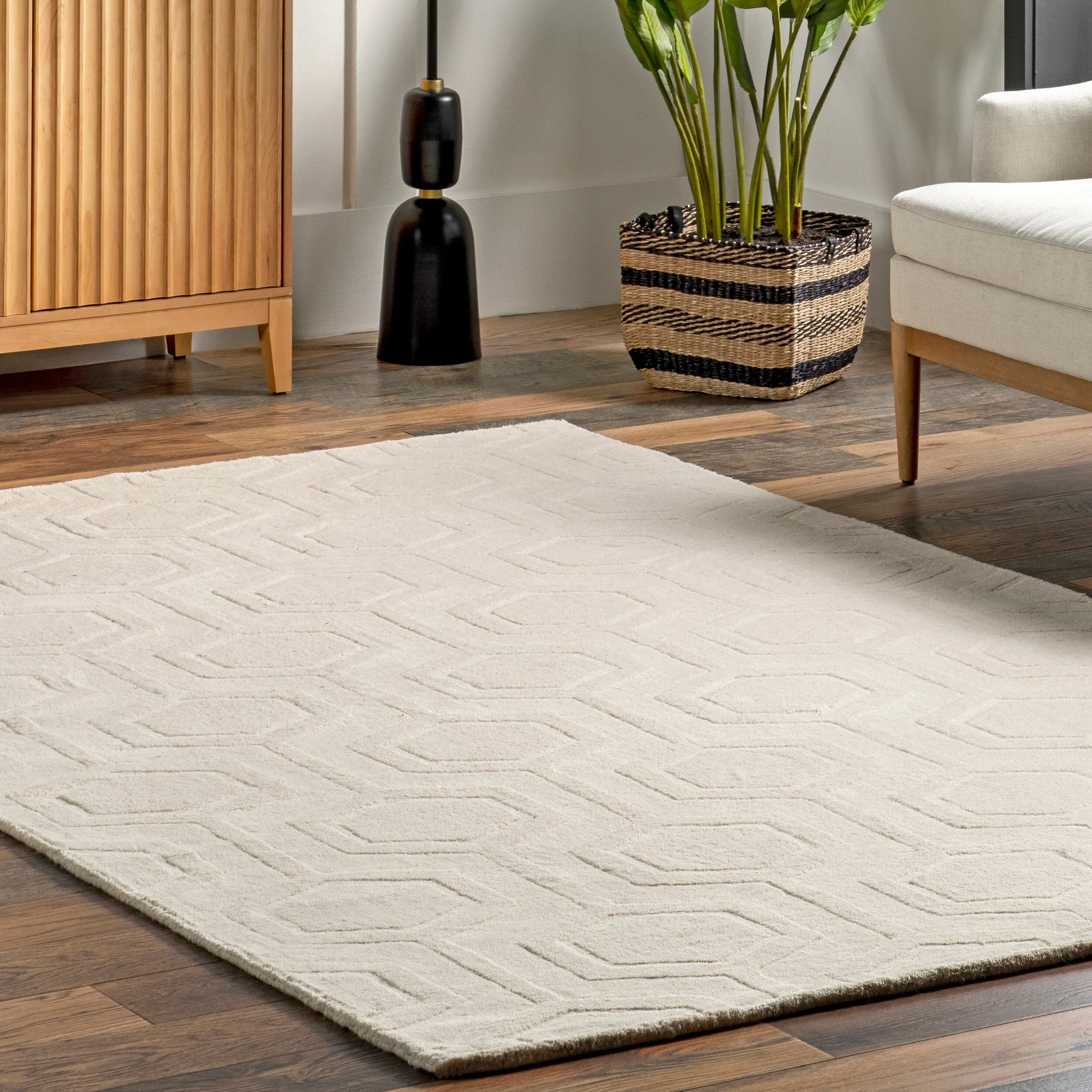 Nuloom Hand Woven Ambrose Area Rug