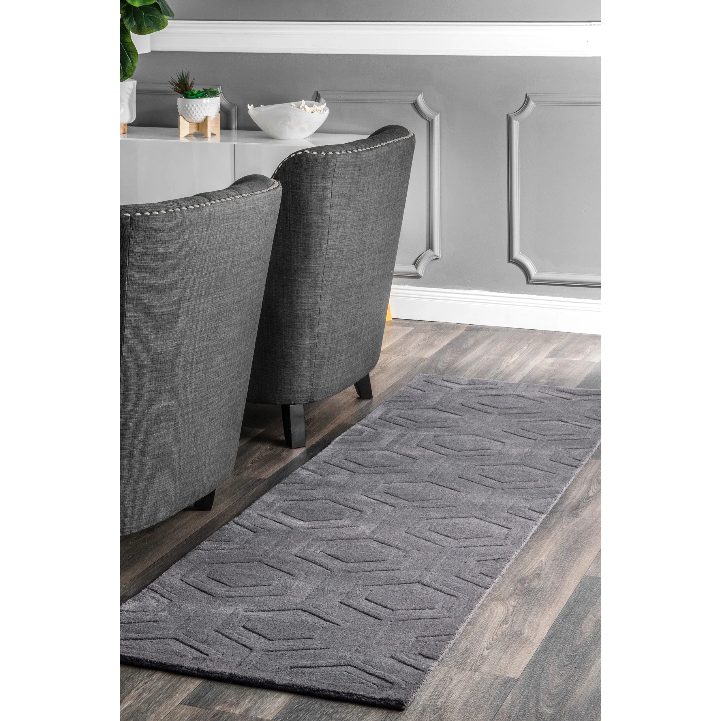 Nuloom Hand Woven Ambrose Area Rug