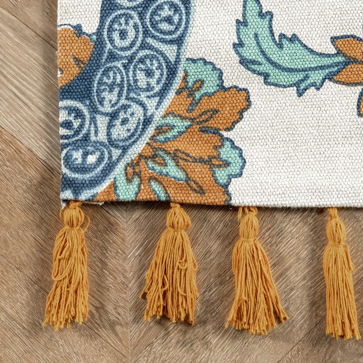 Nuloom Handmade by Thomas Paul Cotton Printed Octopus Area Rug - 2'8 x 12' Runner