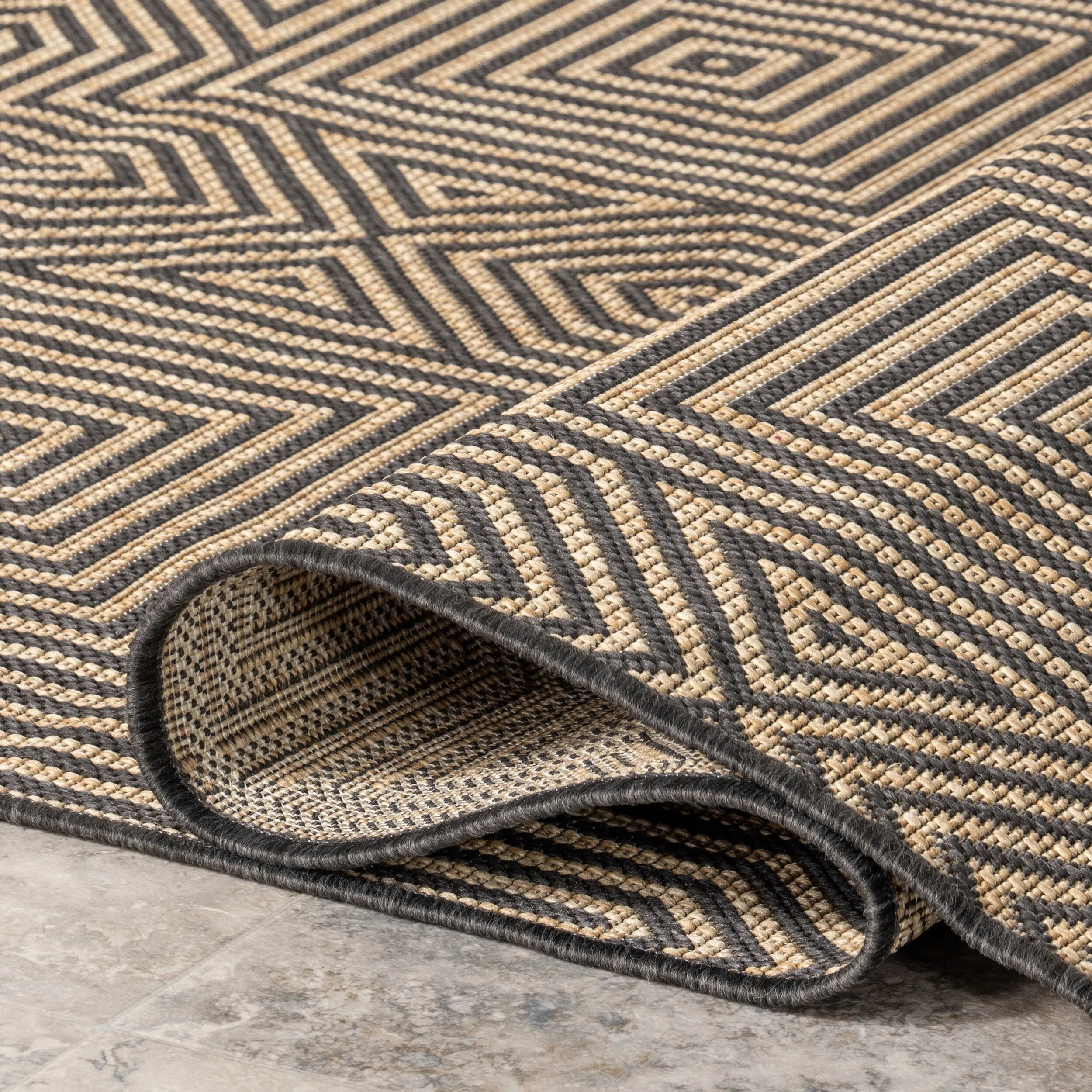 Nuloom Kelsey Modern Abstract Indoor/Outdoor Area Rug