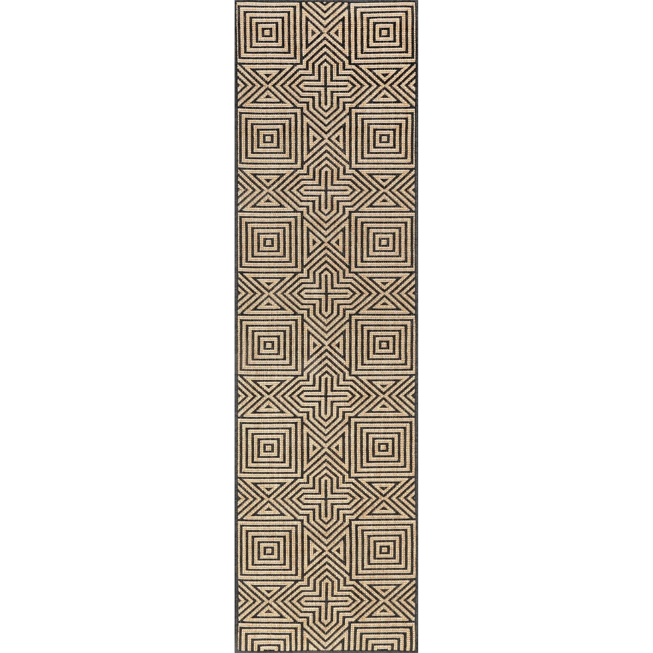 Nuloom Kelsey Modern Abstract Indoor/Outdoor Area Rug