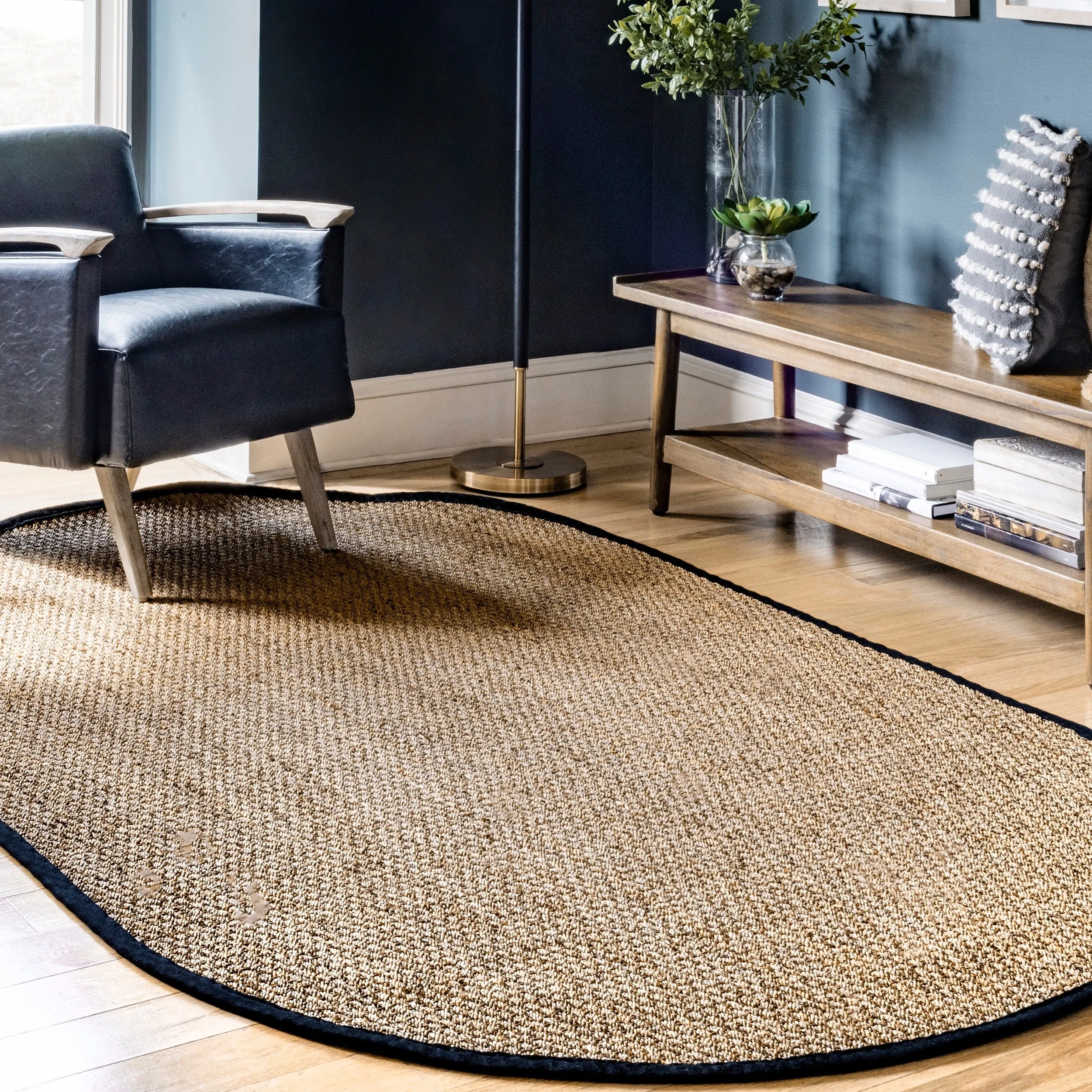 Nuloom Kiana Casual Seagrass Bordered Area Rug