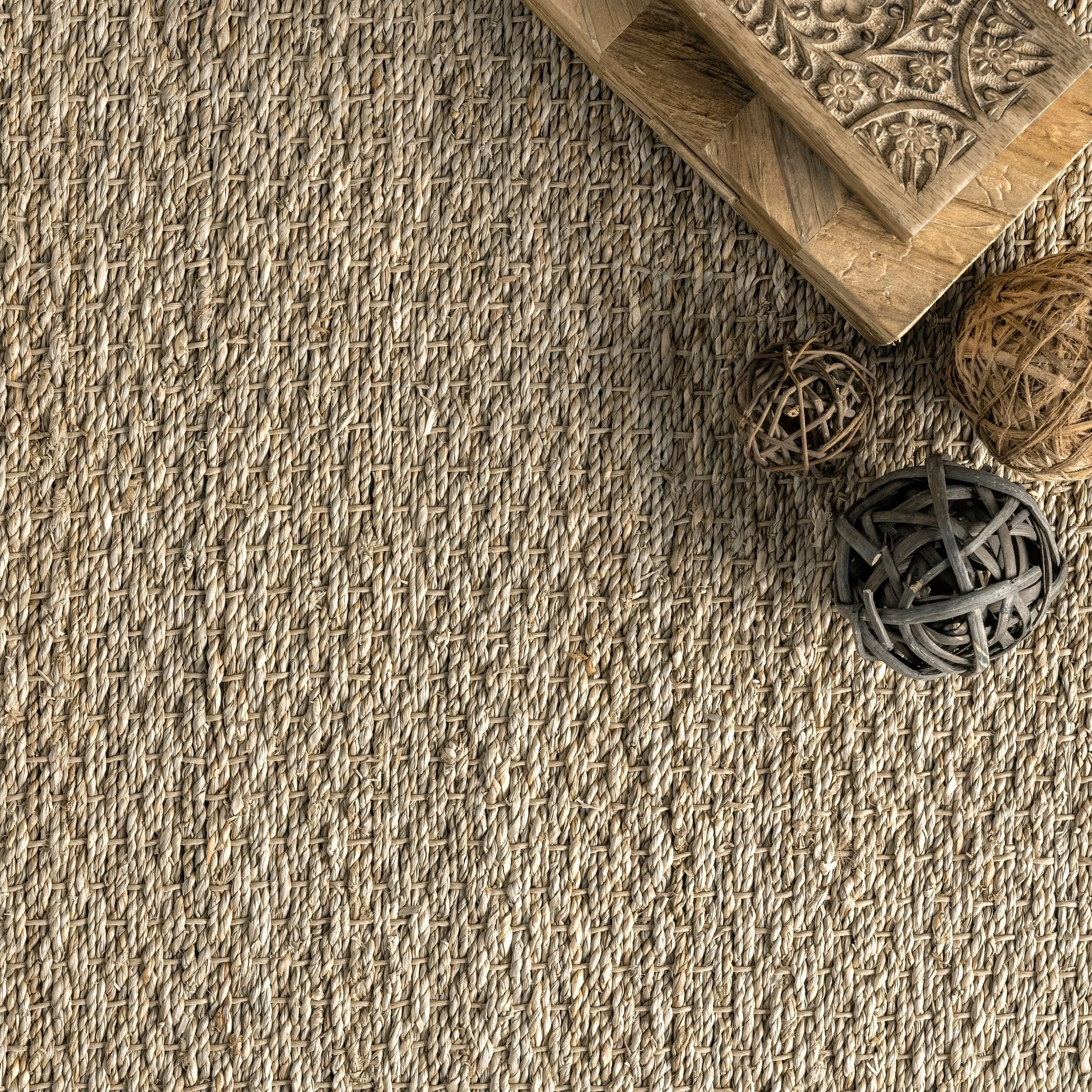 Nuloom Kiana Casual Seagrass Bordered Area Rug