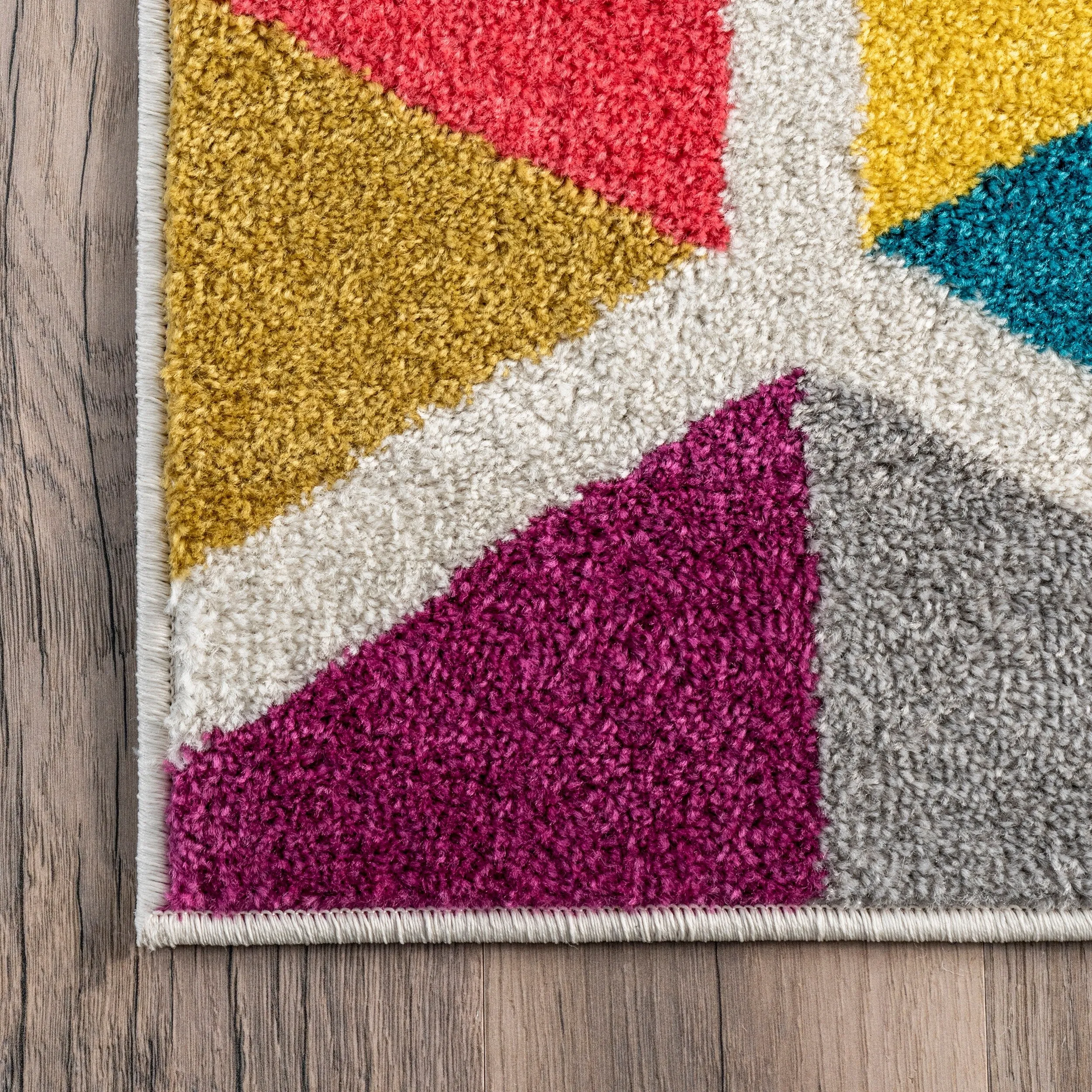 Nuloom Maris Colorful Geometric Tiles Area Rug