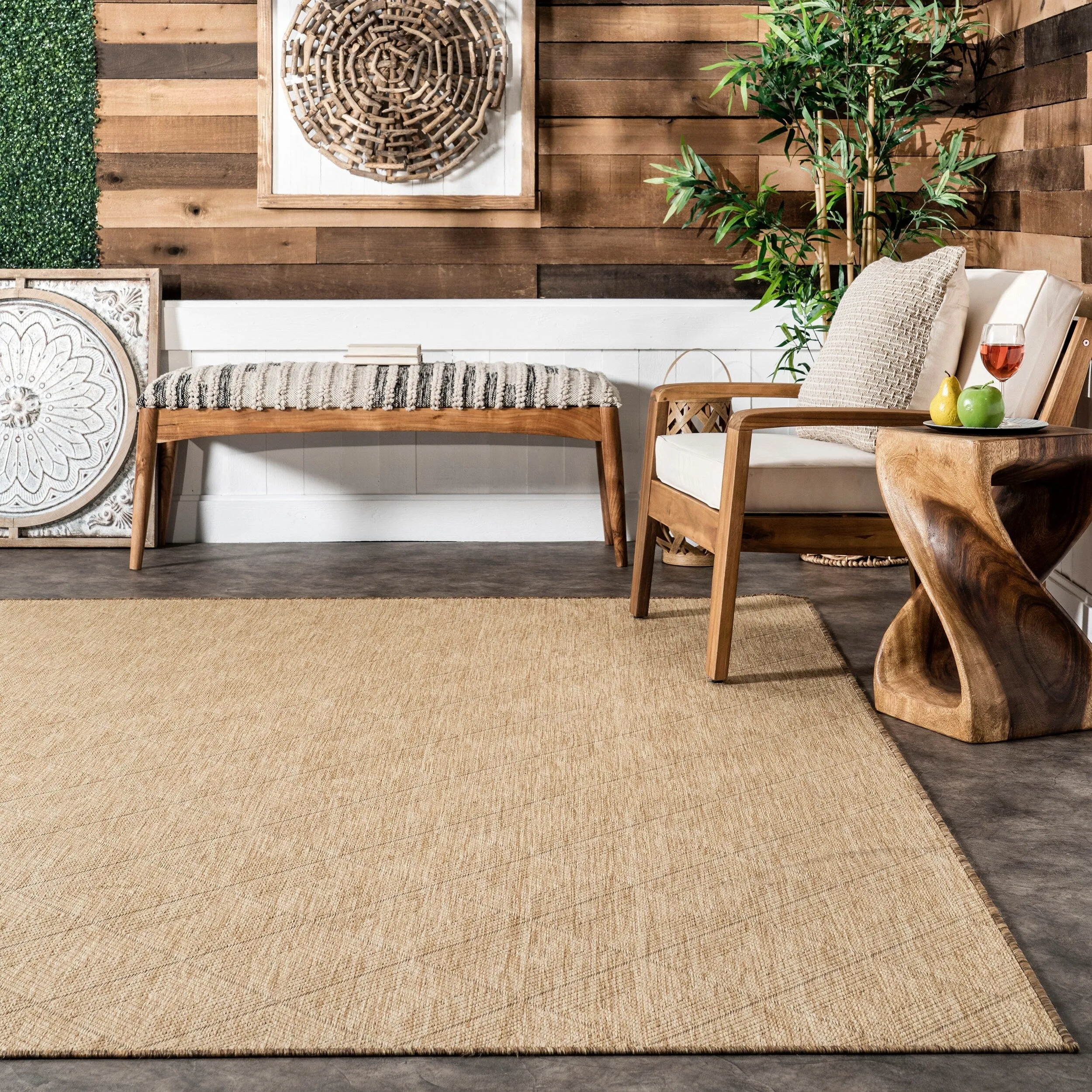 Nuloom Ray Diamond Indoor/Outdoor Area Rug