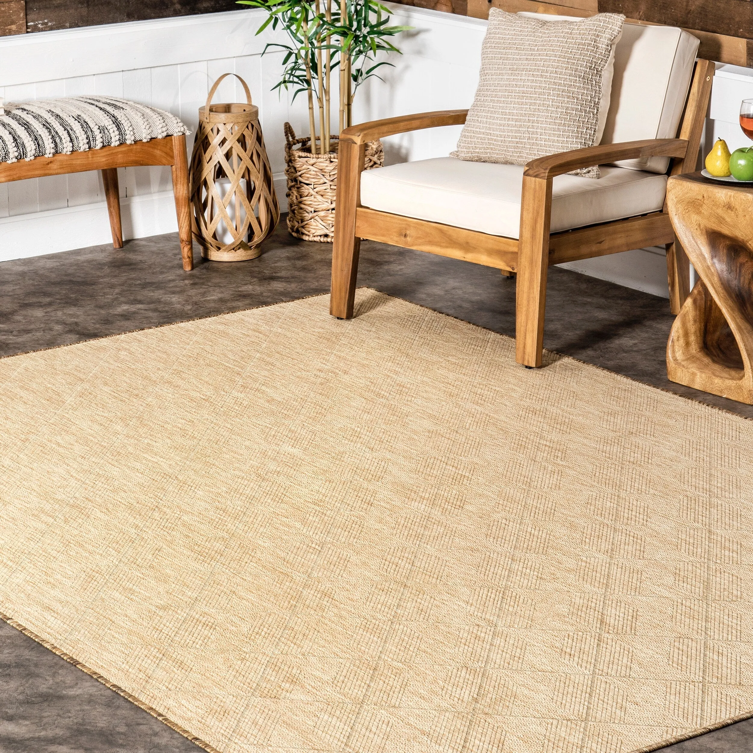 Nuloom Ray Diamond Indoor/Outdoor Area Rug
